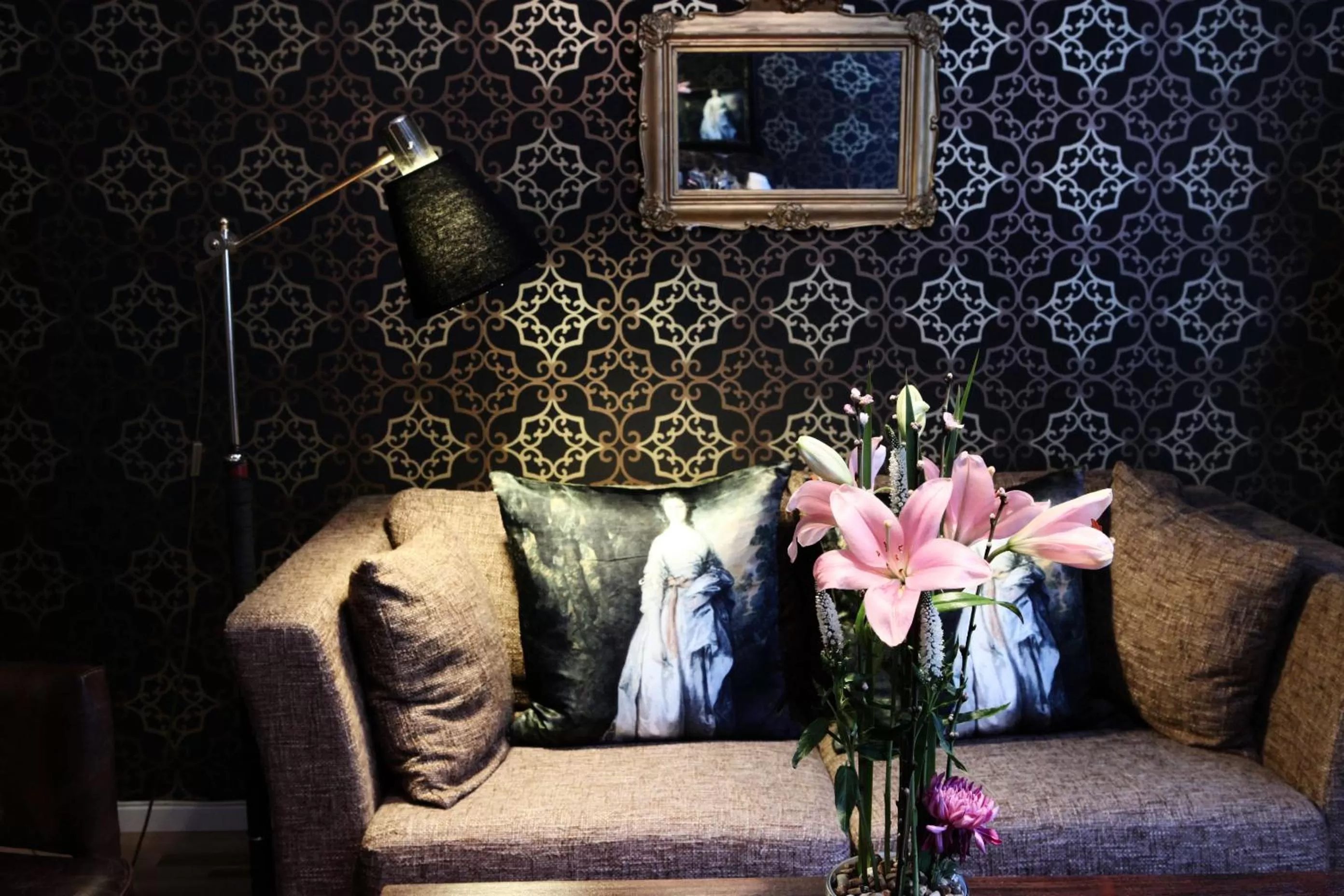 Seating area in Lilla Rådmannen