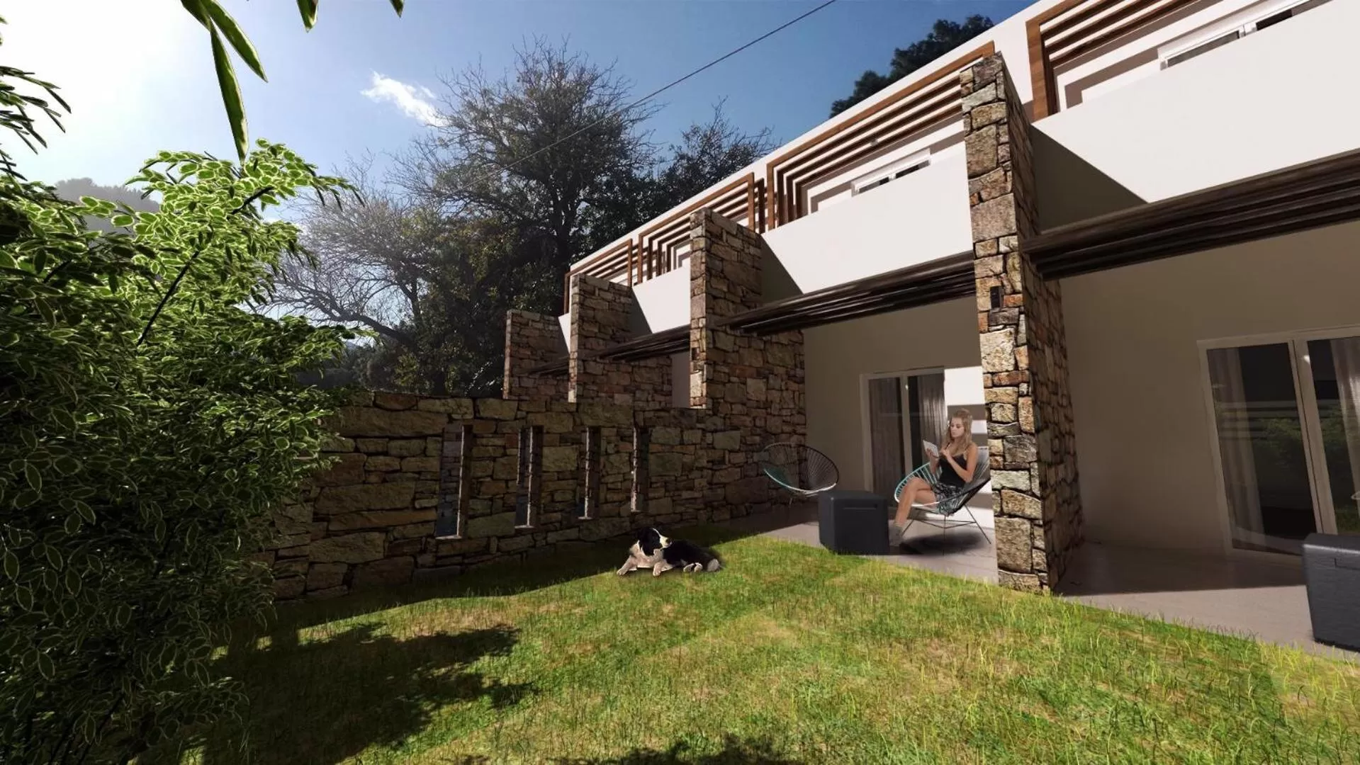 Garden view in AELLIA HOTEL & SUITES LEROS