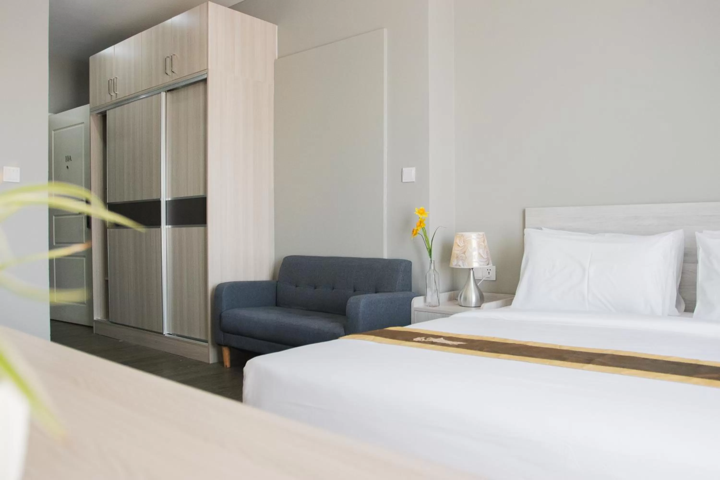 Bed in Cambodian Country Club