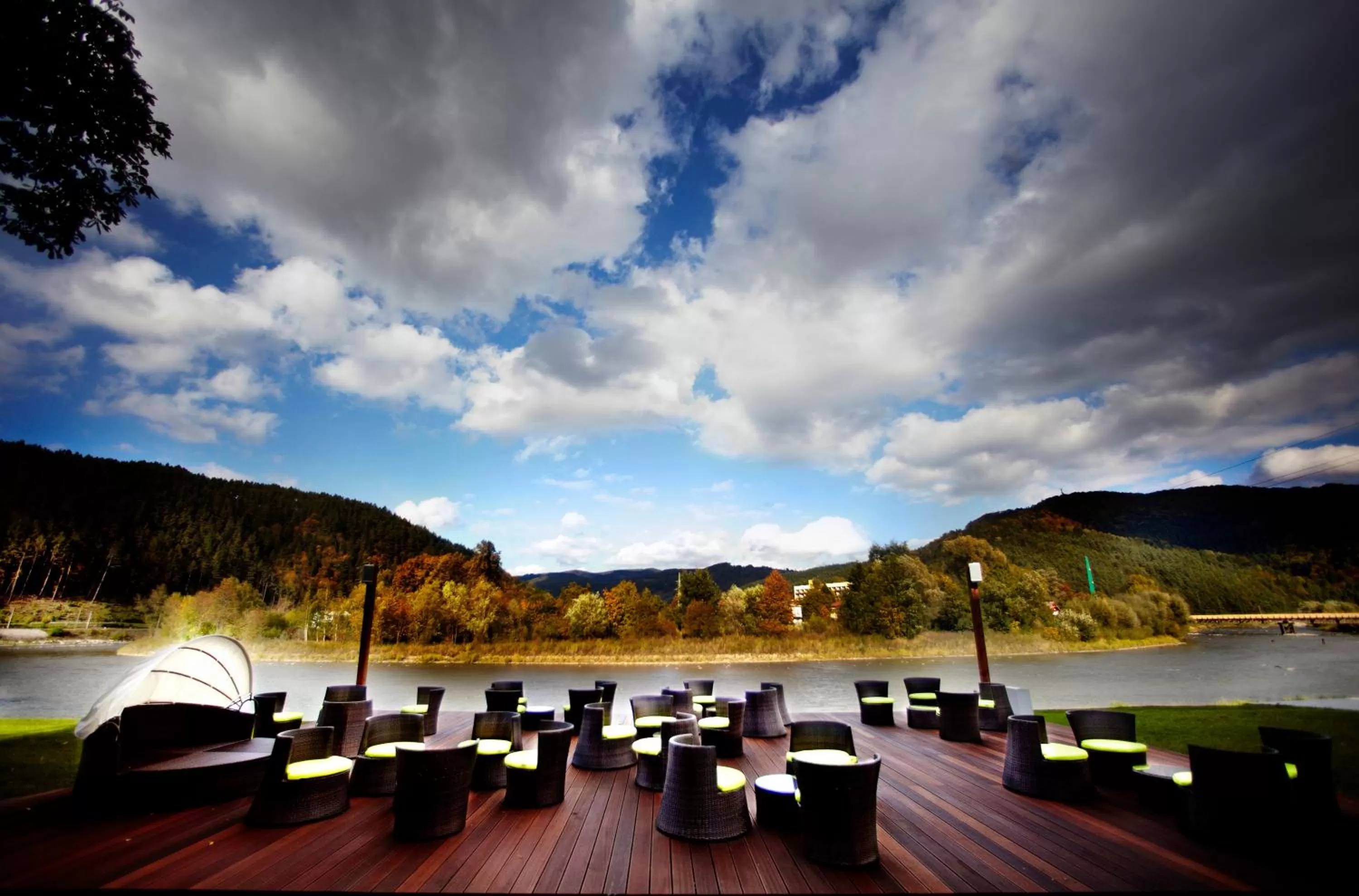 Balcony/Terrace in Hotel Piwniczna SPA&Conference