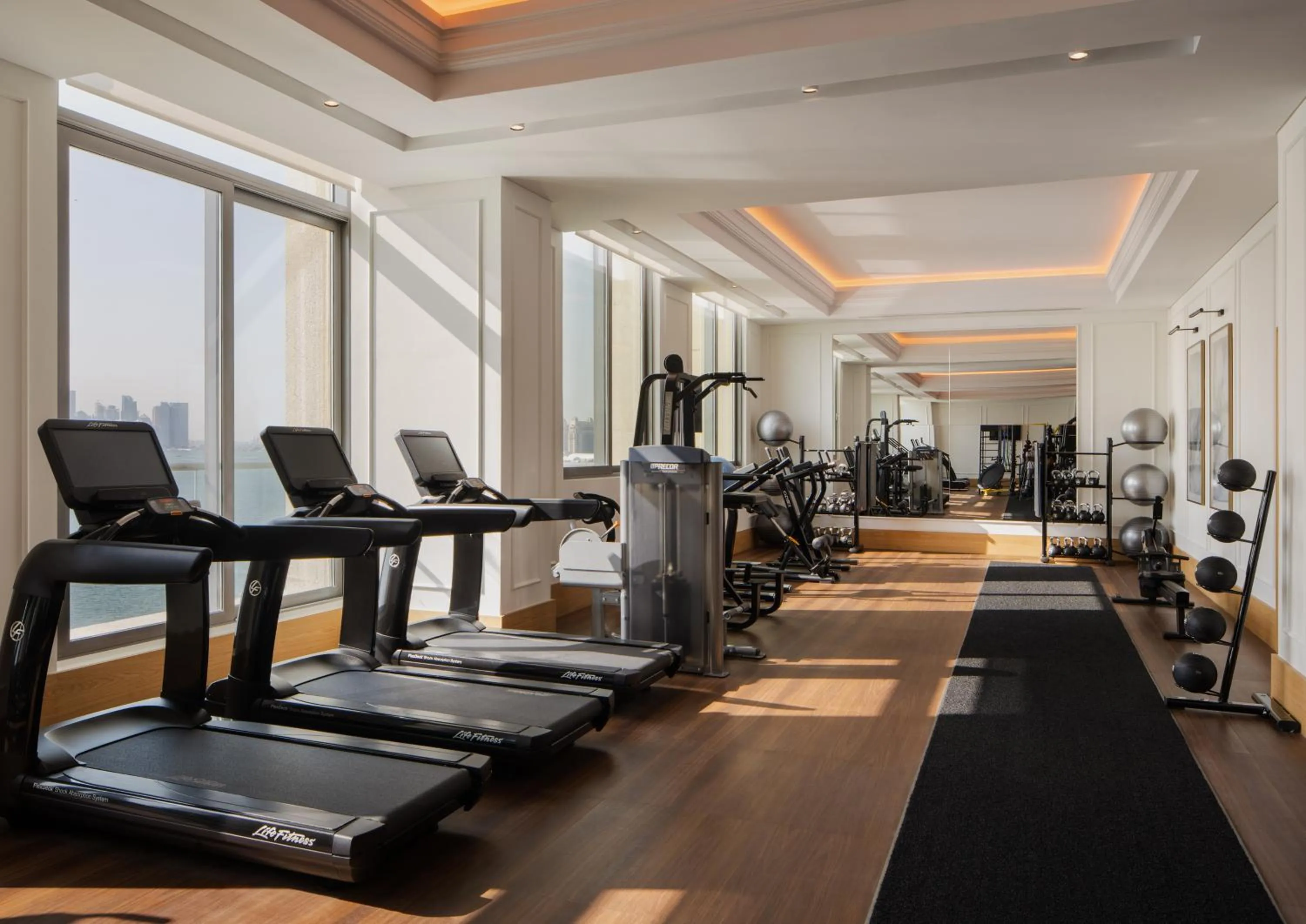Fitness centre/facilities in Four Seasons Resort and Residences at The Pearl - Qatar