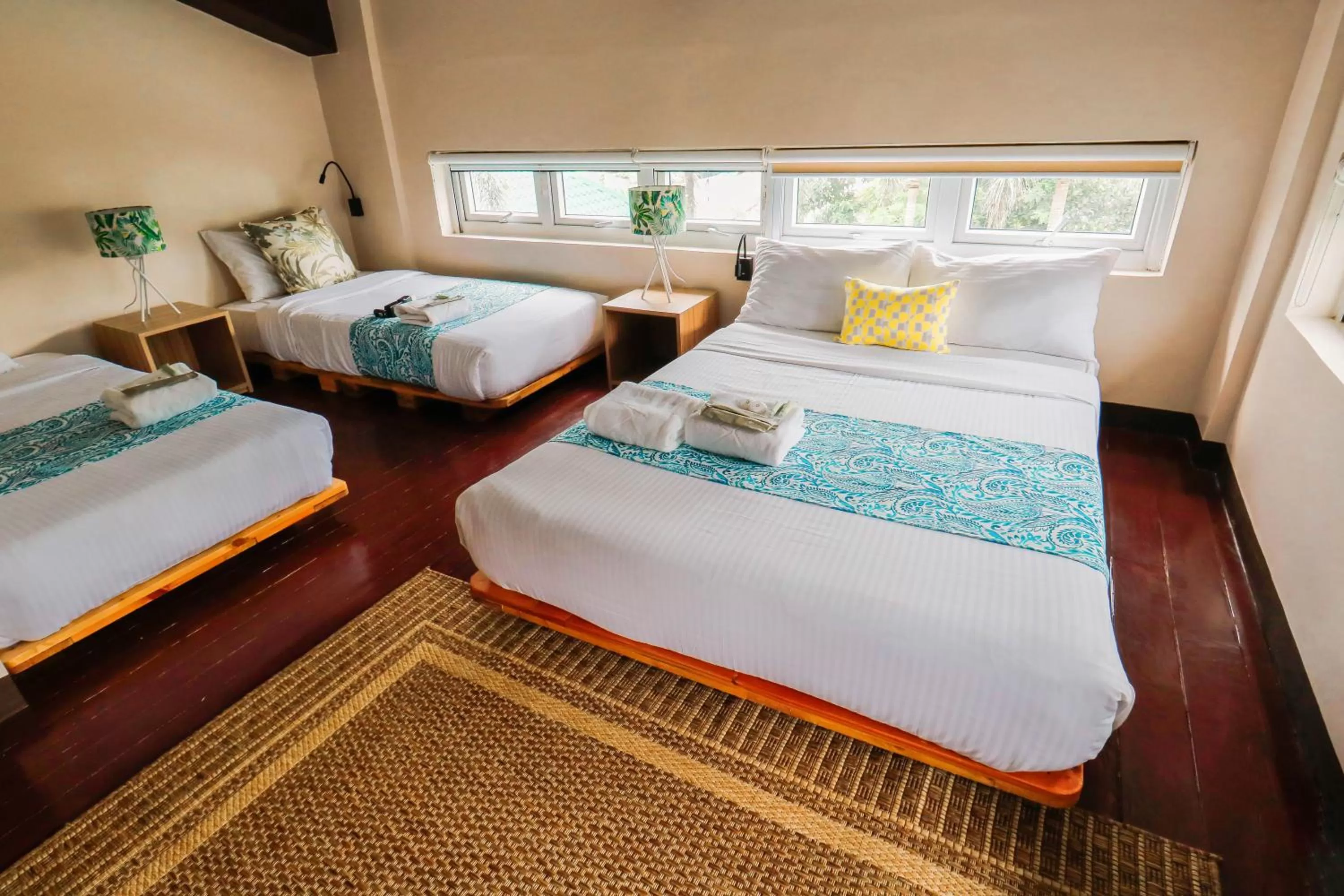 Bed in Hotel Kimberly Tagaytay