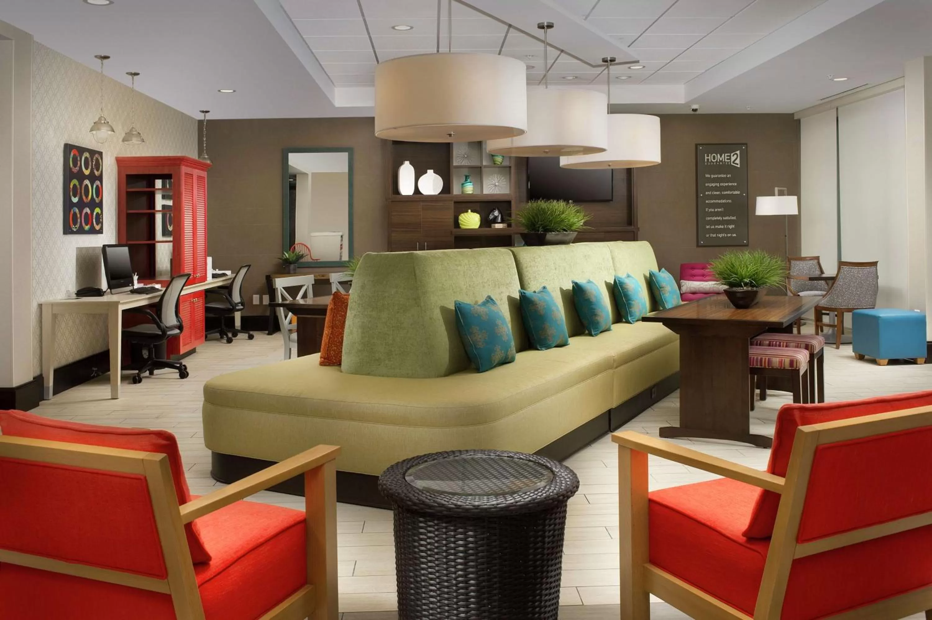 Lobby or reception in Home2 Suites by Hilton Louisville East Hurstbourne