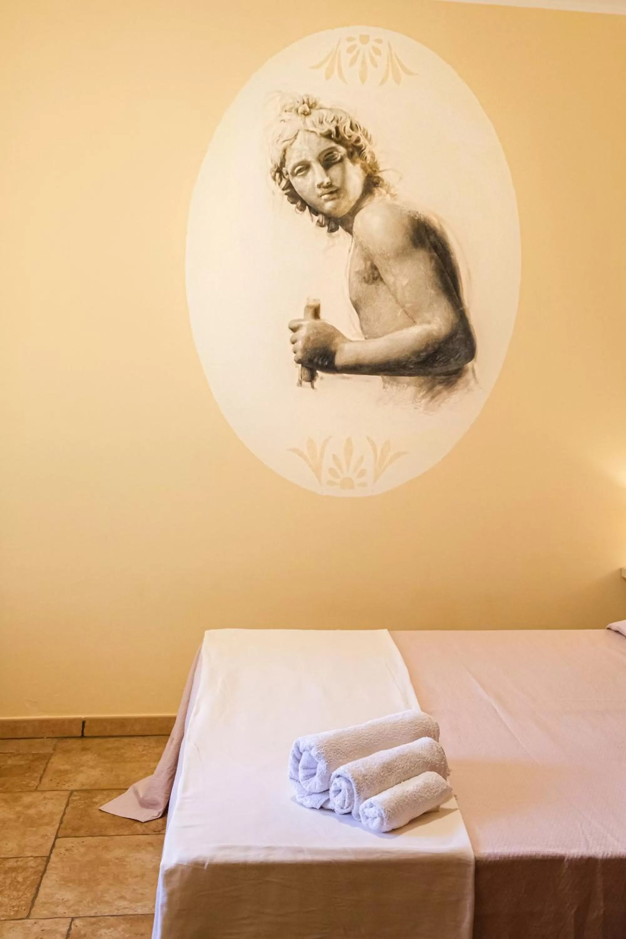 Bedroom in Olimpo B&B