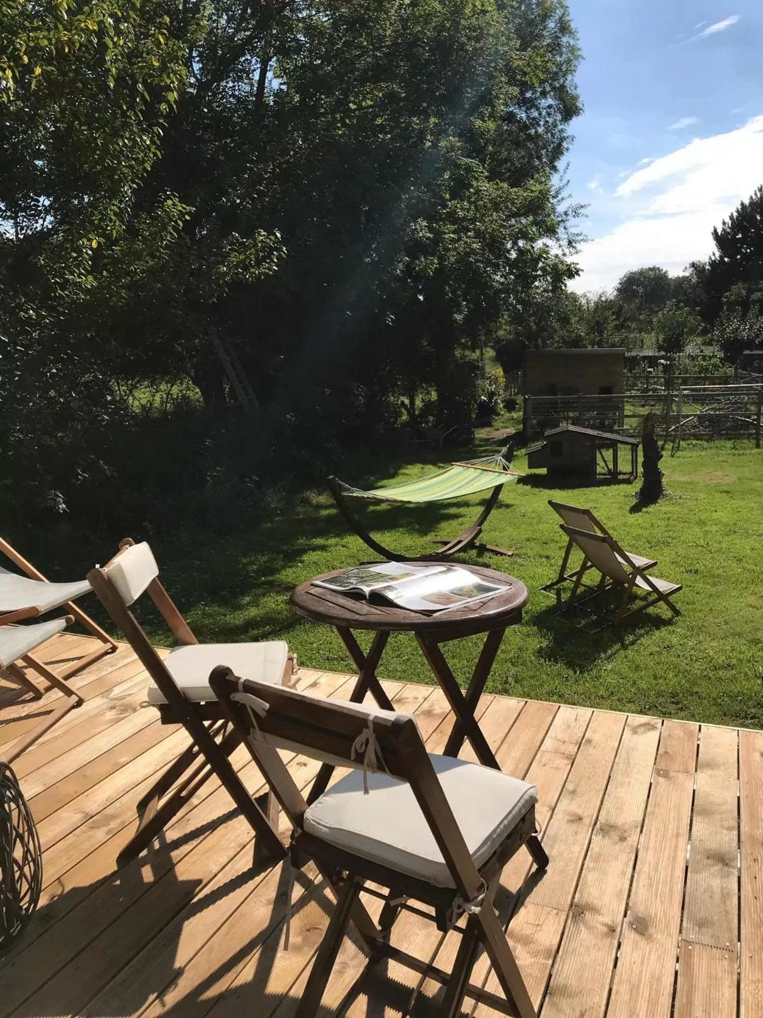 Patio in Le mas Normand