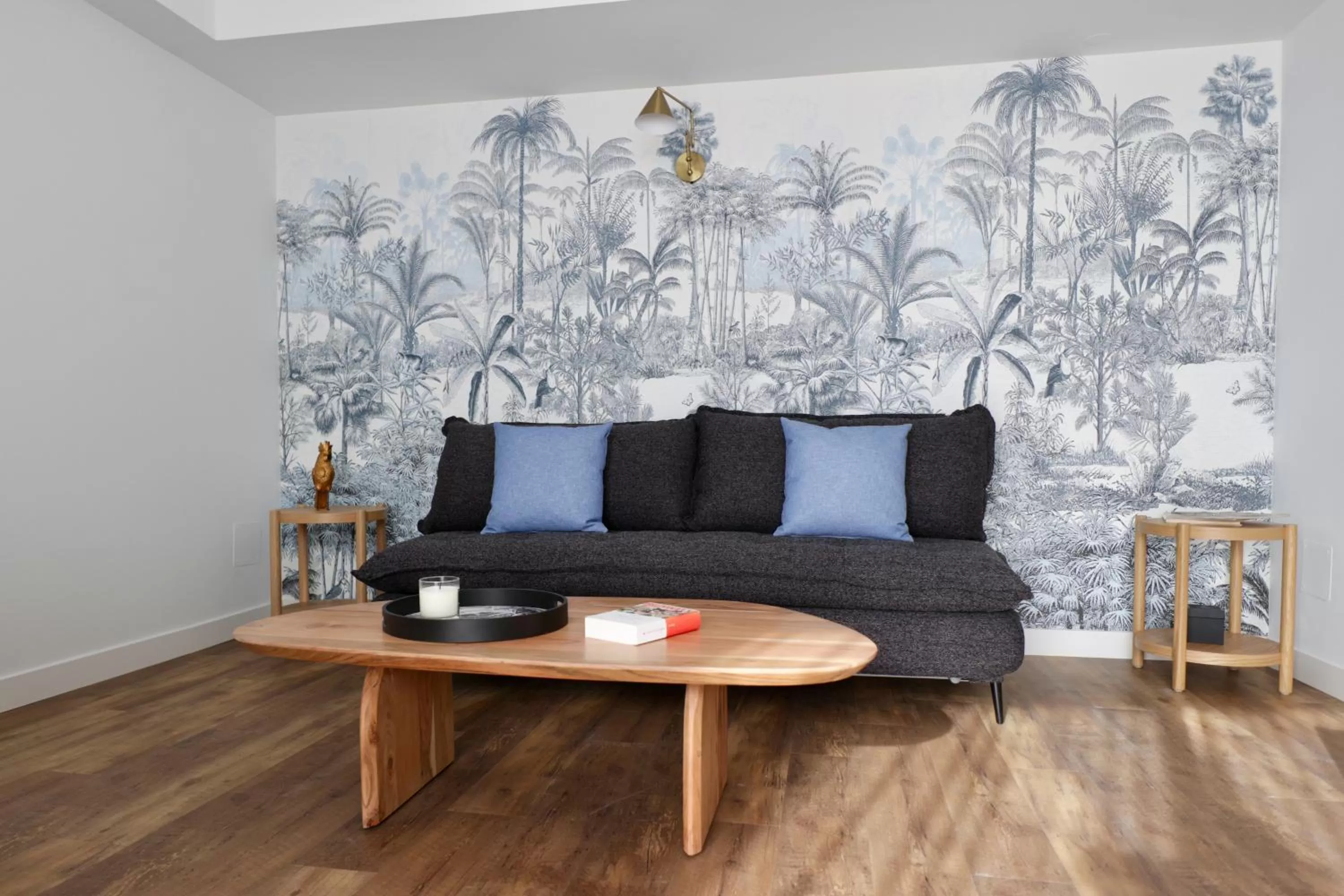 Living room in Résidence Carlton - Rénovée avec Piscine