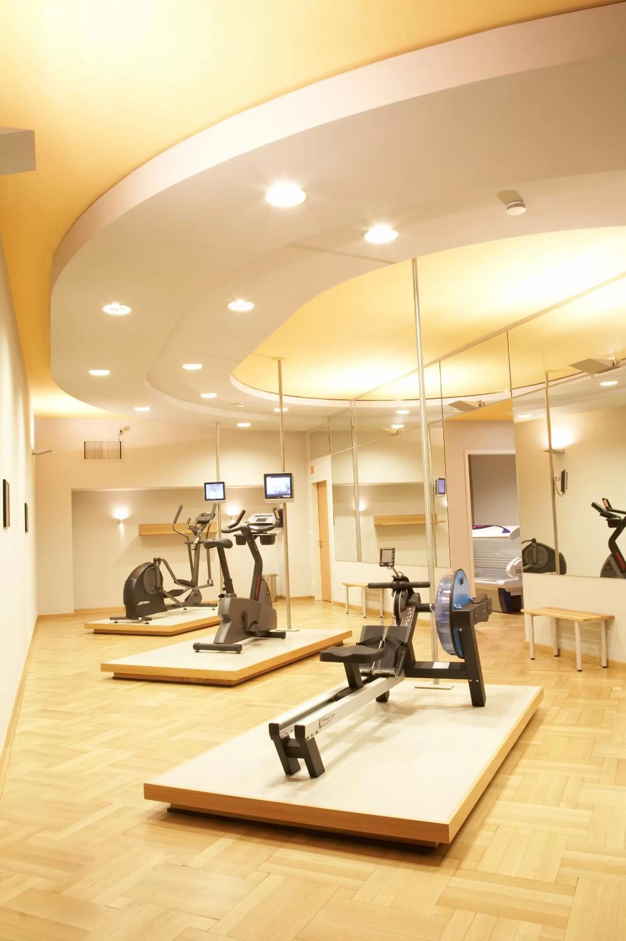 Fitness centre/facilities in Hotel Baseler Hof