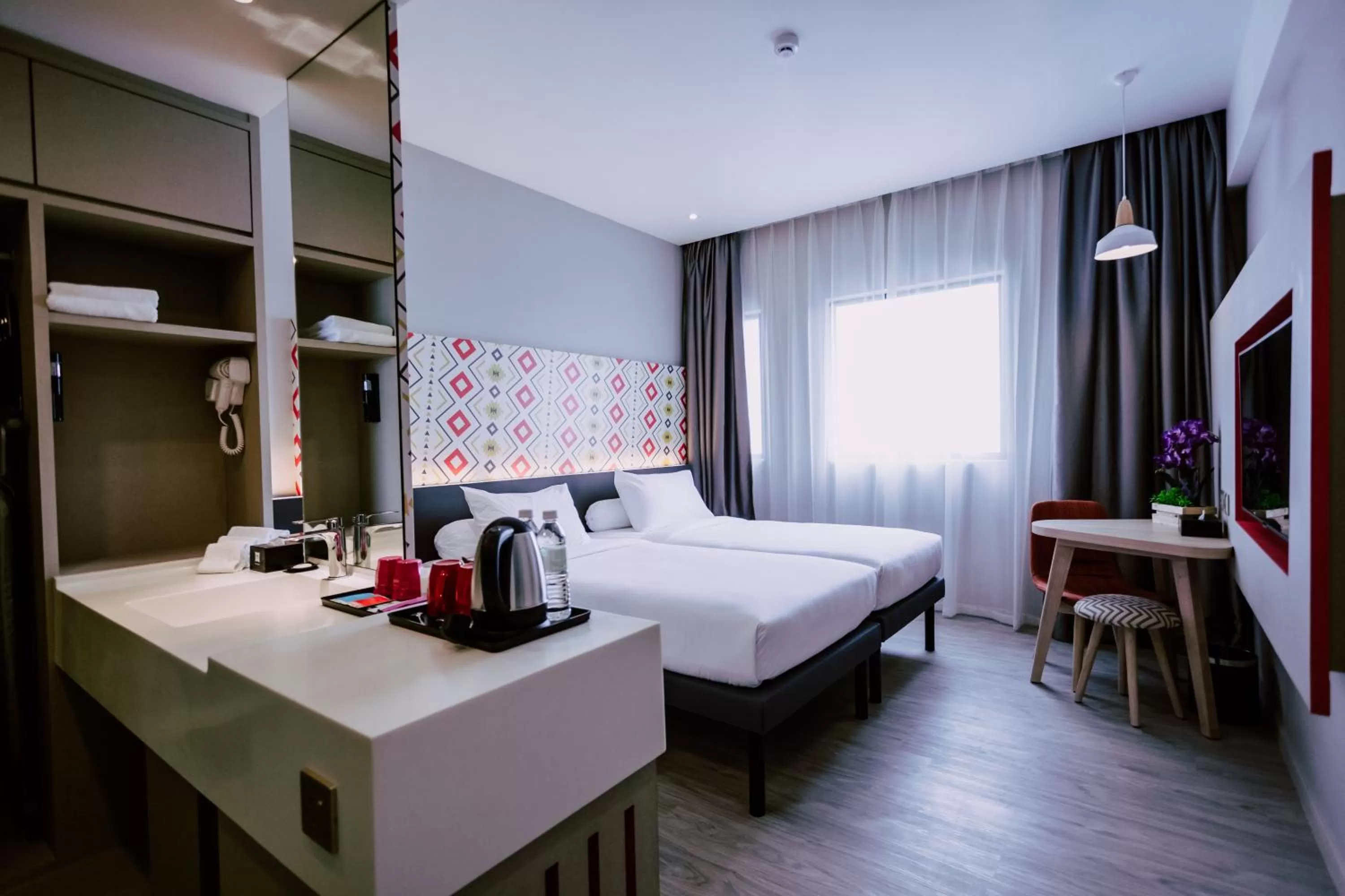 Bedroom, Bed in ibis Styles Kota Bharu