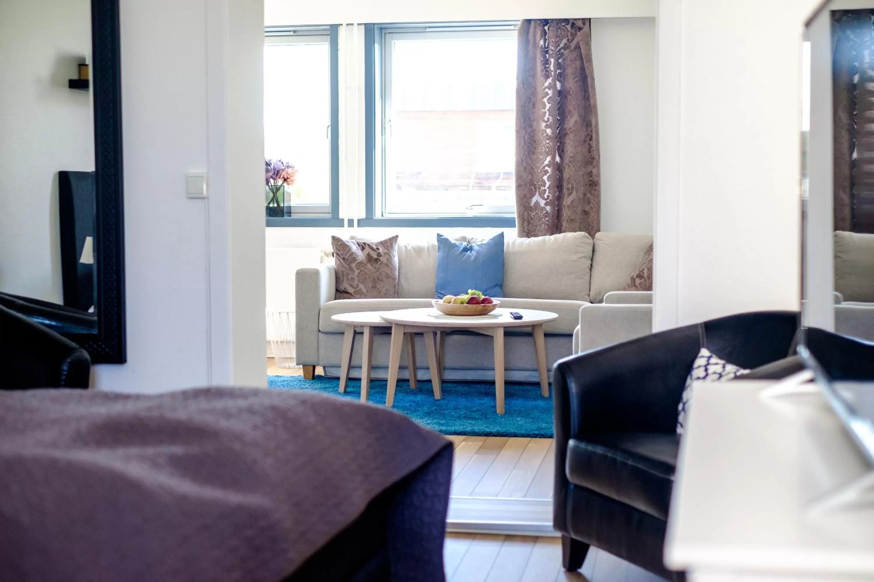 Living room in Tynset Hotel