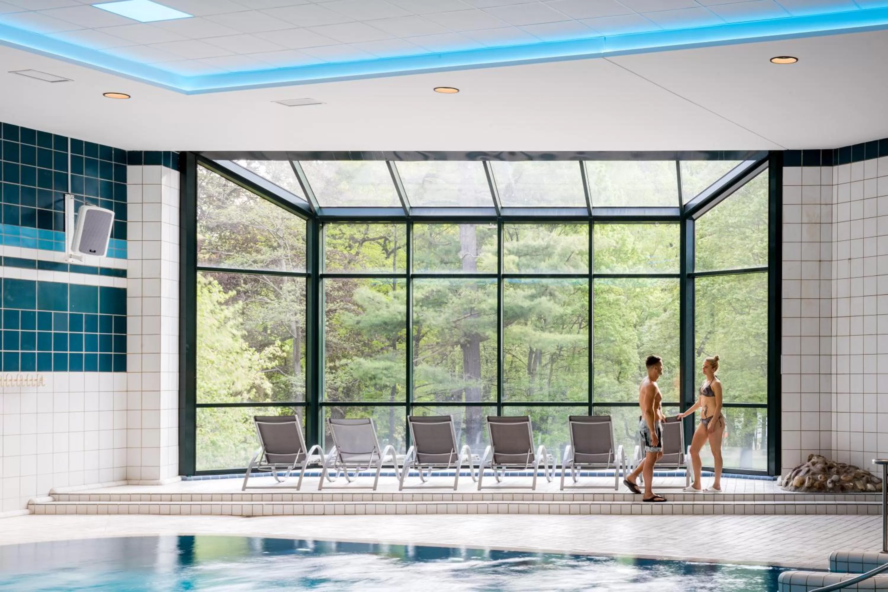 Swimming pool in Hotel Tannenhof