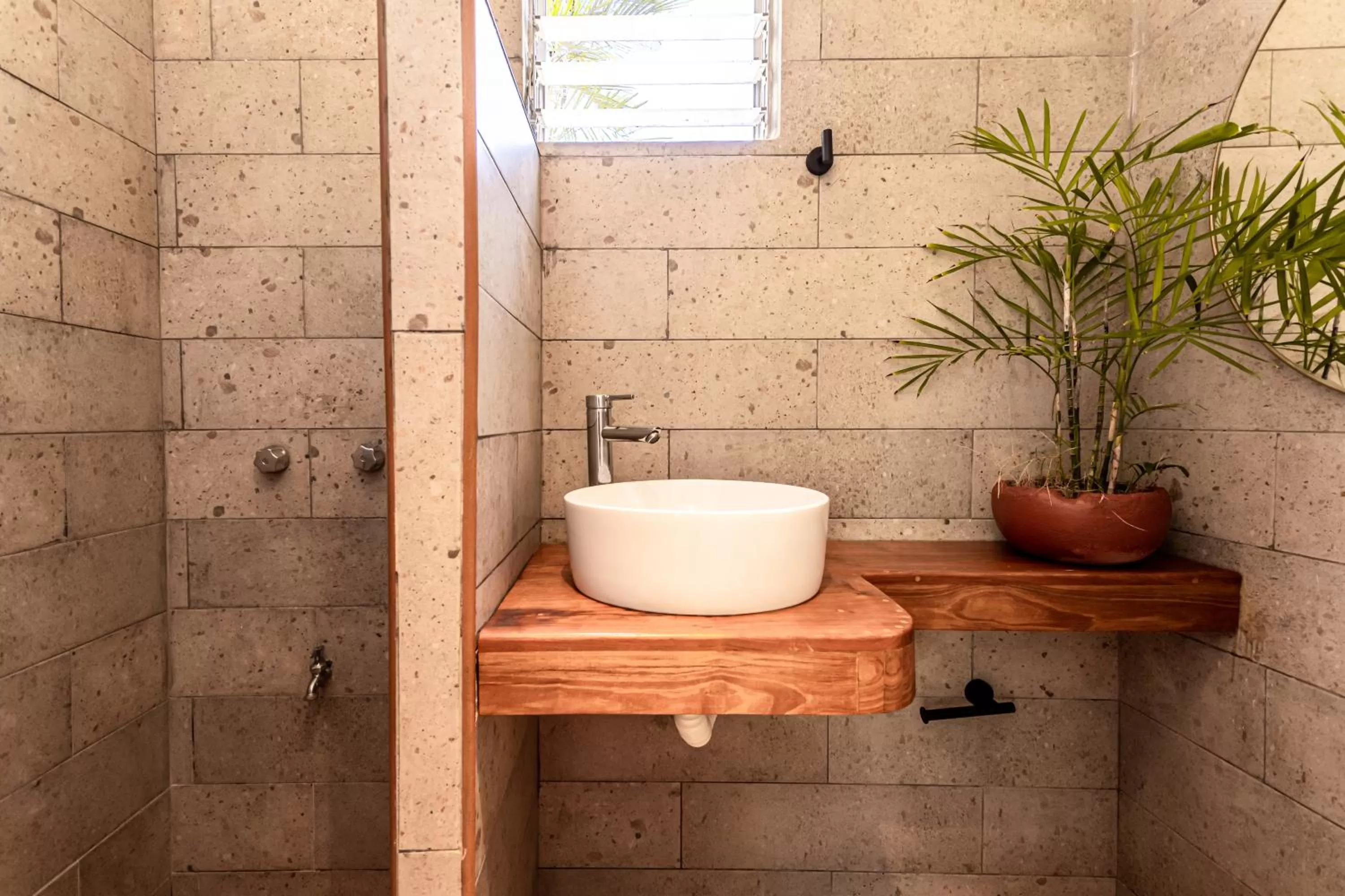 Bathroom in Soy Local Cancun