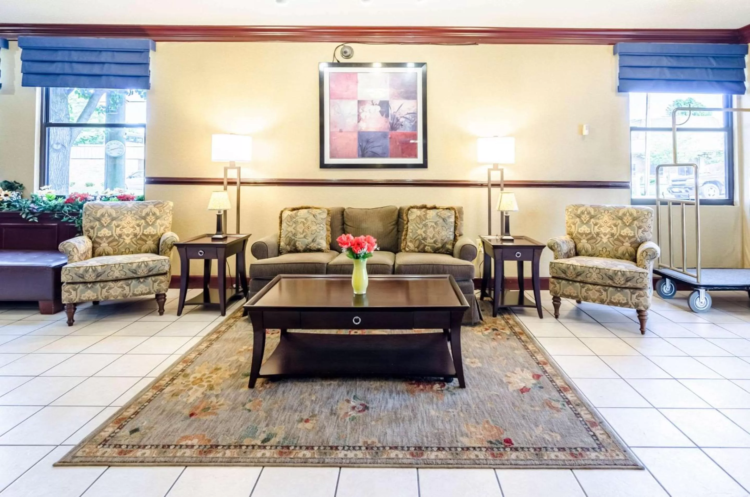 Lobby or reception in Quality Inn Lynchburg