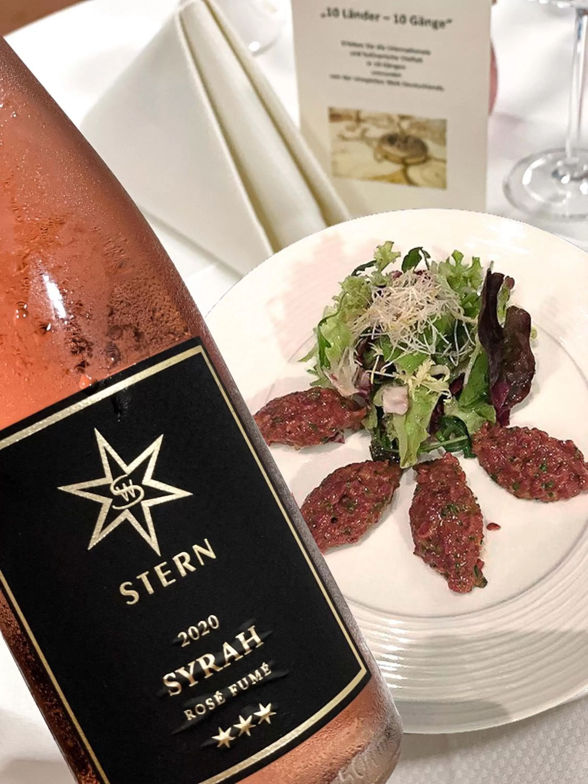 Food and drinks in Hotel-Restaurant Anne-Sophie