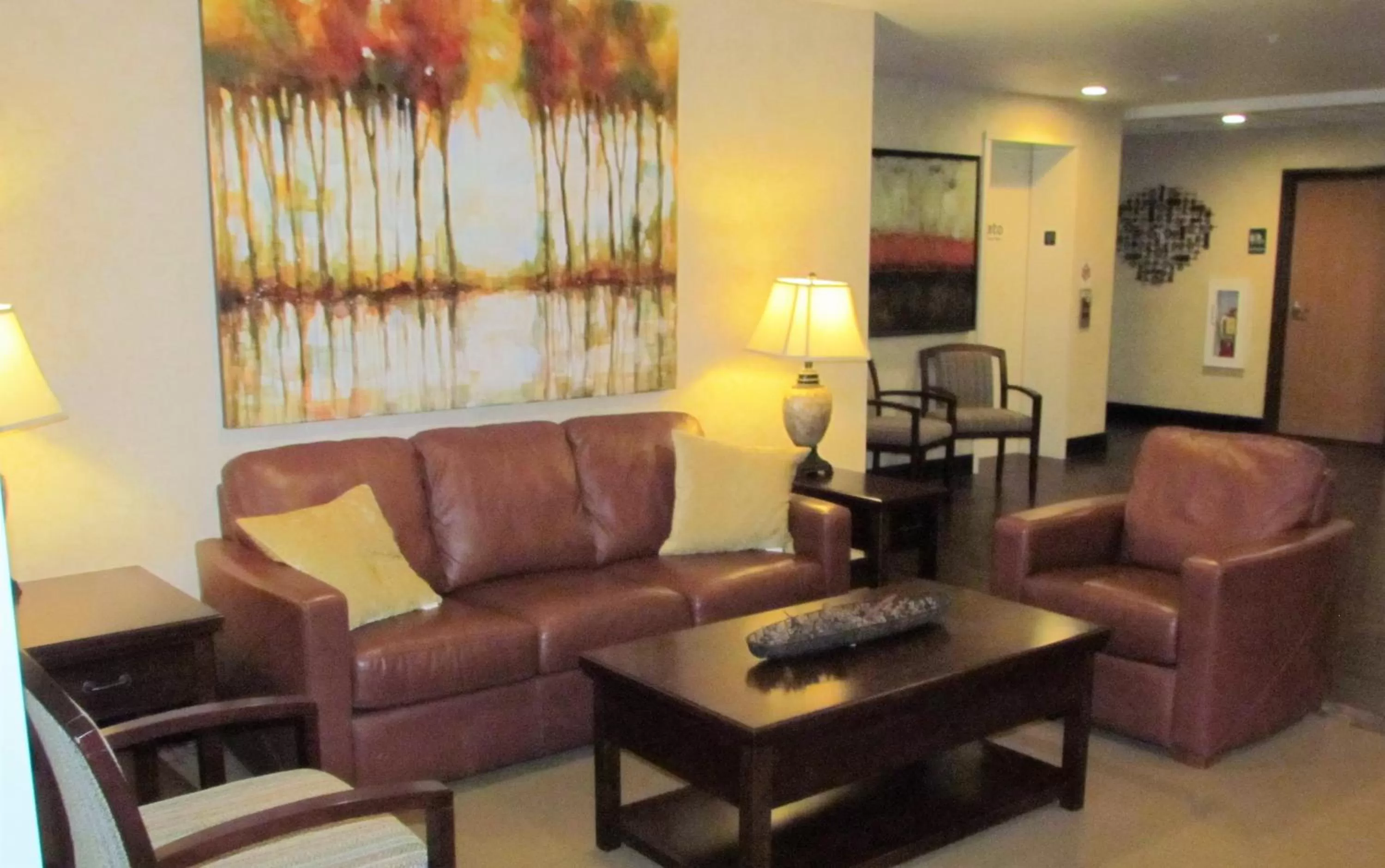 Lobby or reception in Oak Hill Inn & Suites