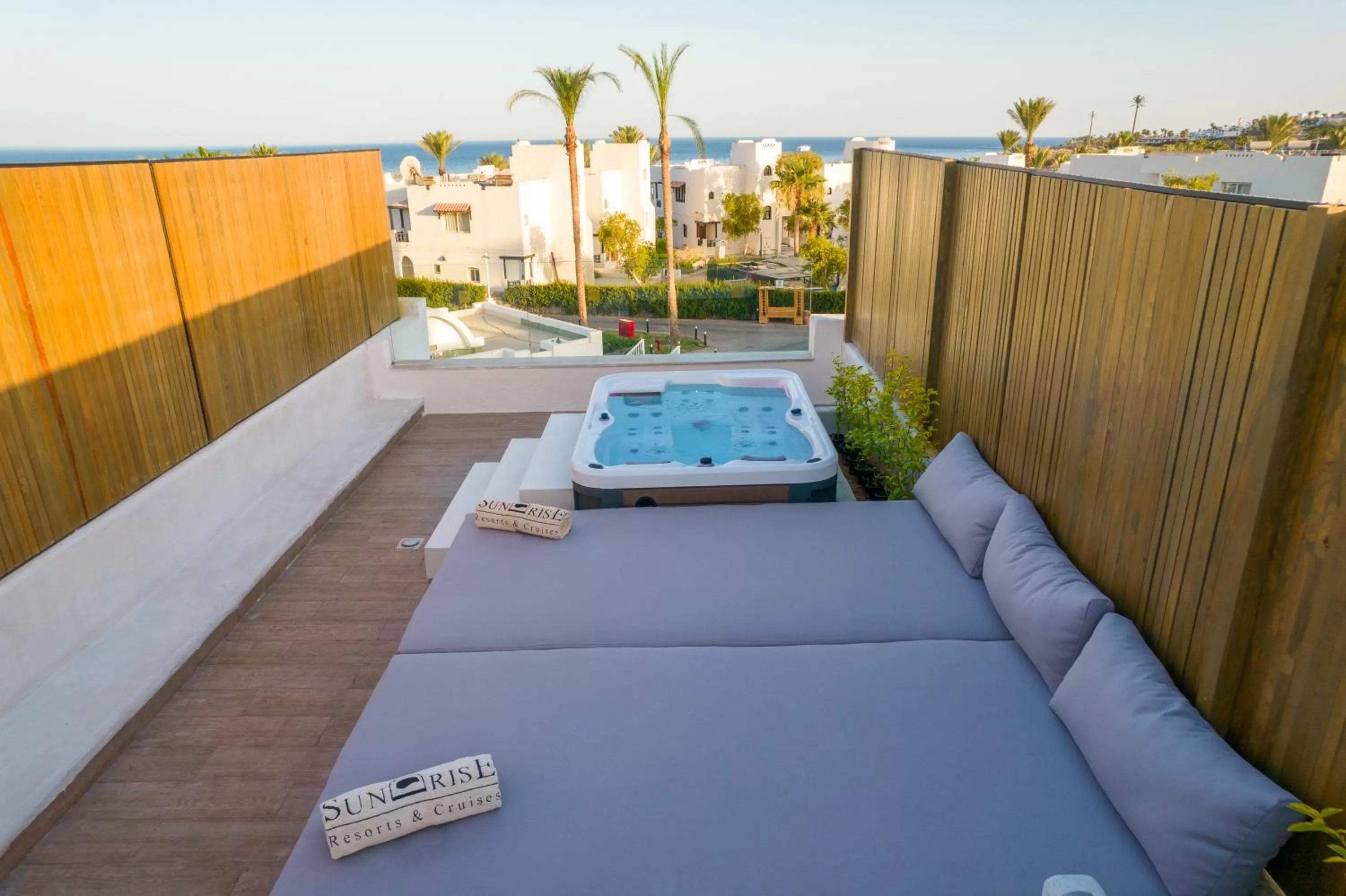 Balcony/Terrace in Sunrise Diamond Beach Resort -Grand Select