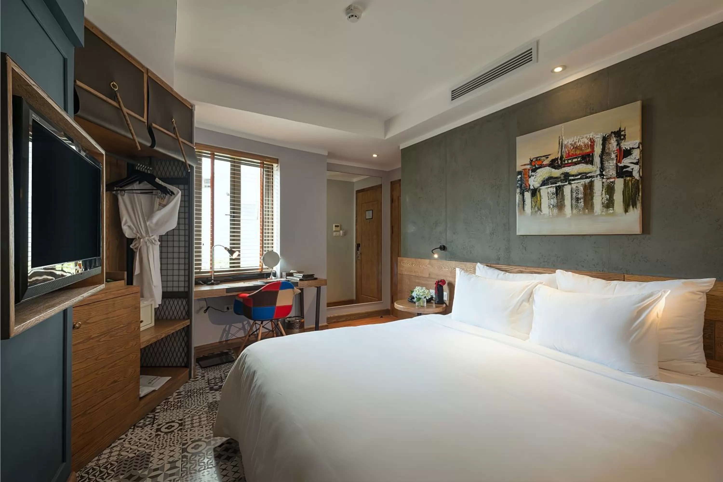 Bedroom, Bed in Bespoke Trendy Hotel Hanoi