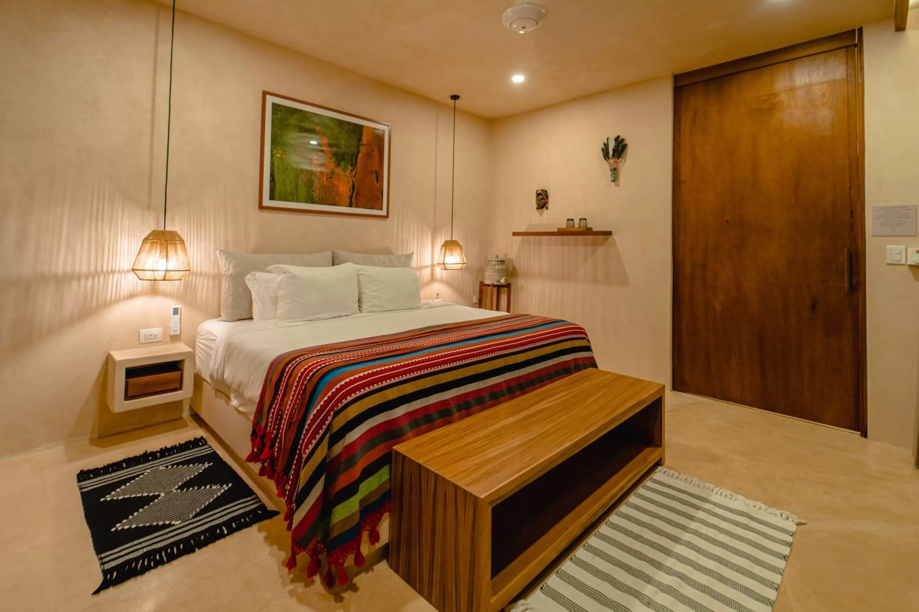 Bedroom, Bed in Destino Mío Mayan Jungle Retreat