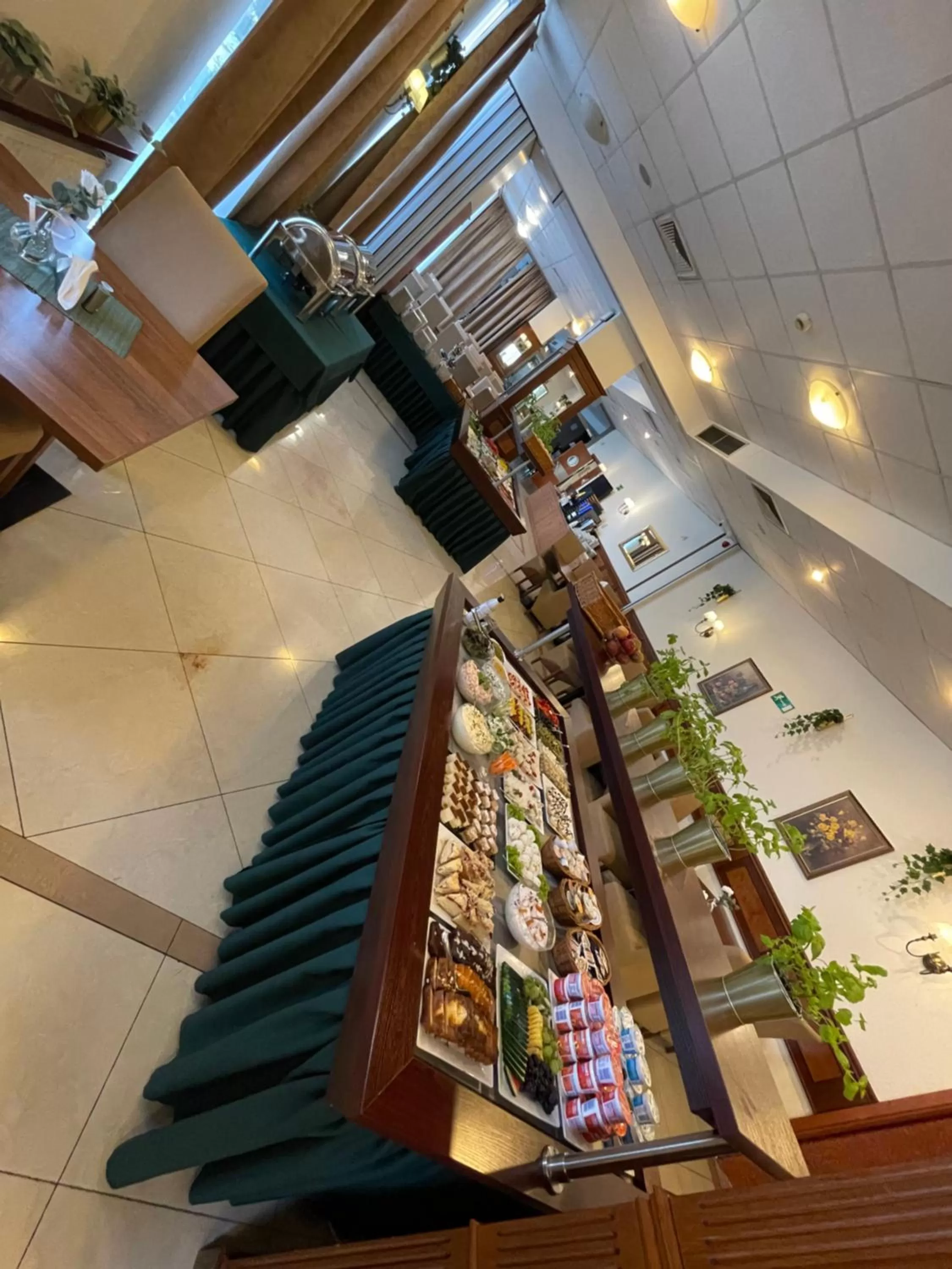 Buffet breakfast in Hotel Great Polonia Conrad Kraków