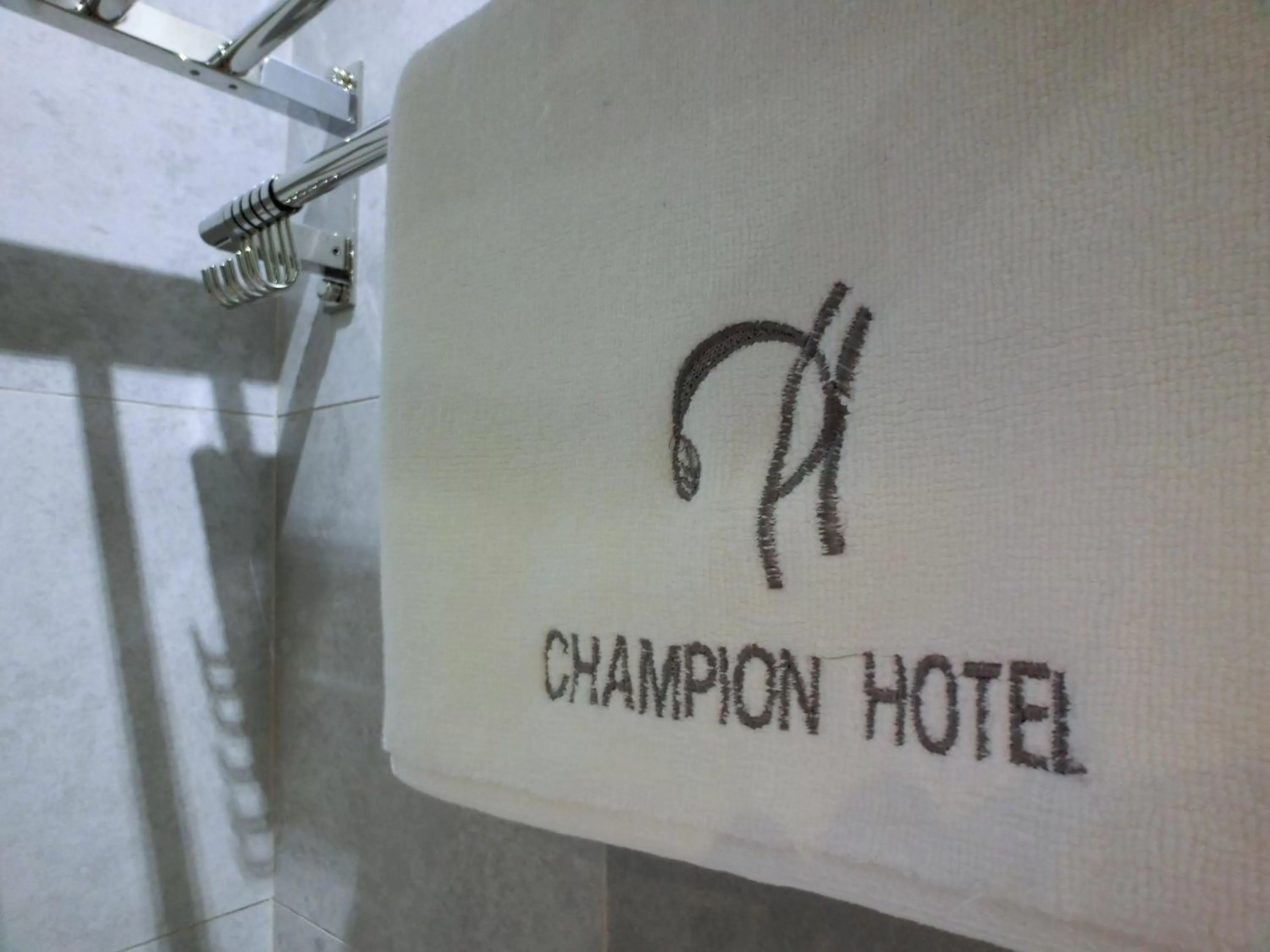 Decorative detail in Champion Hotel