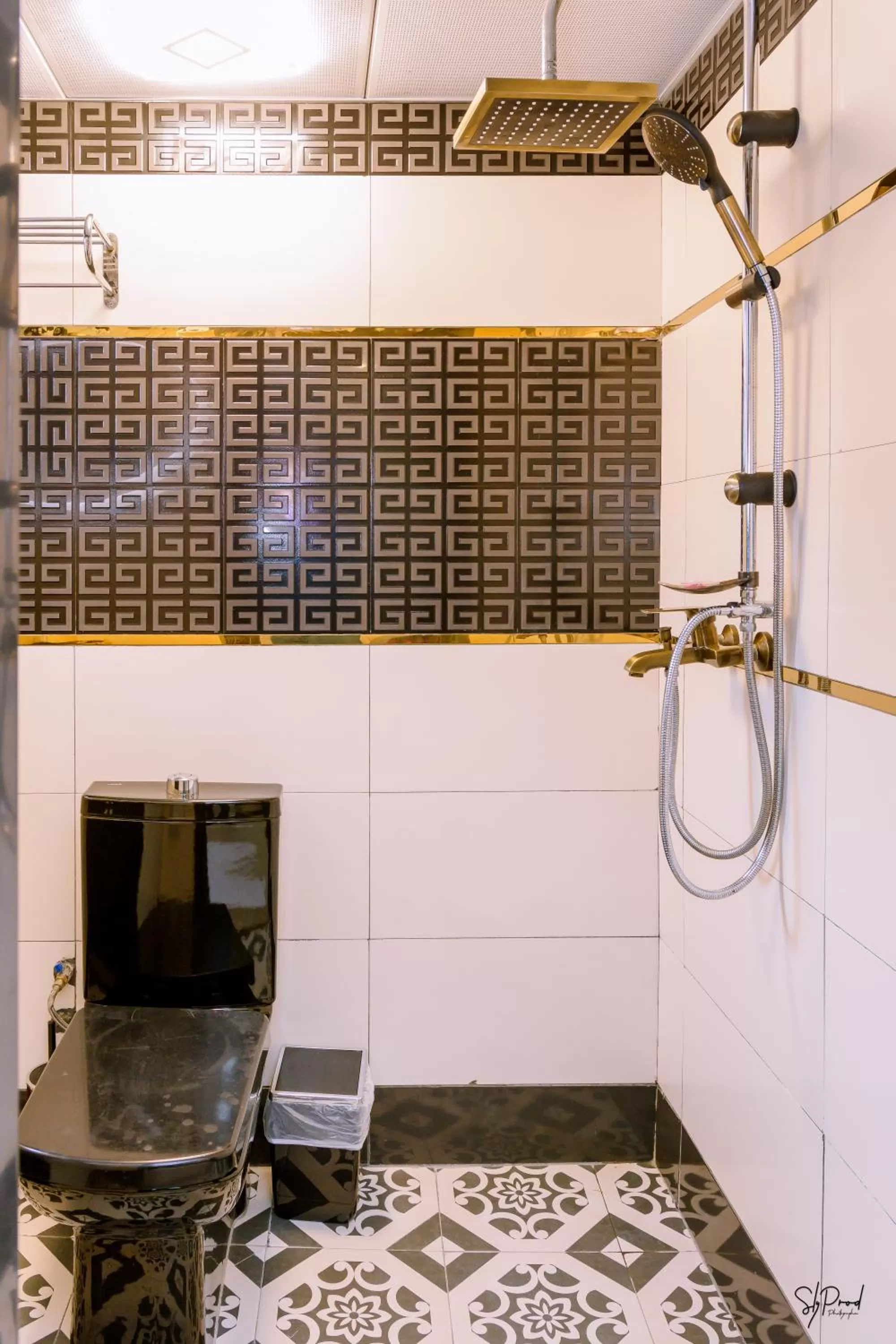 Toilet in Hôtel La Principauté Douala Bonapriso