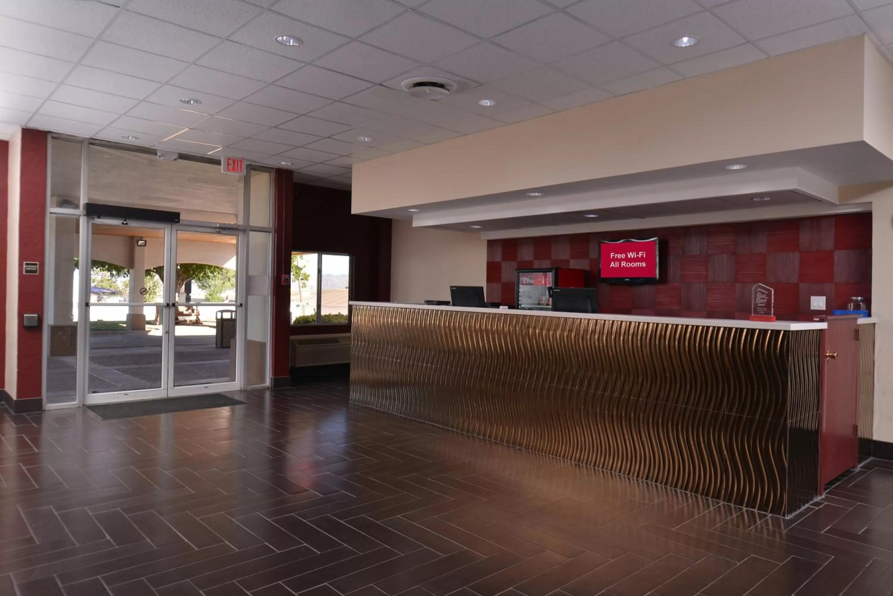 Lobby or reception in Red Roof Inn Van Horn