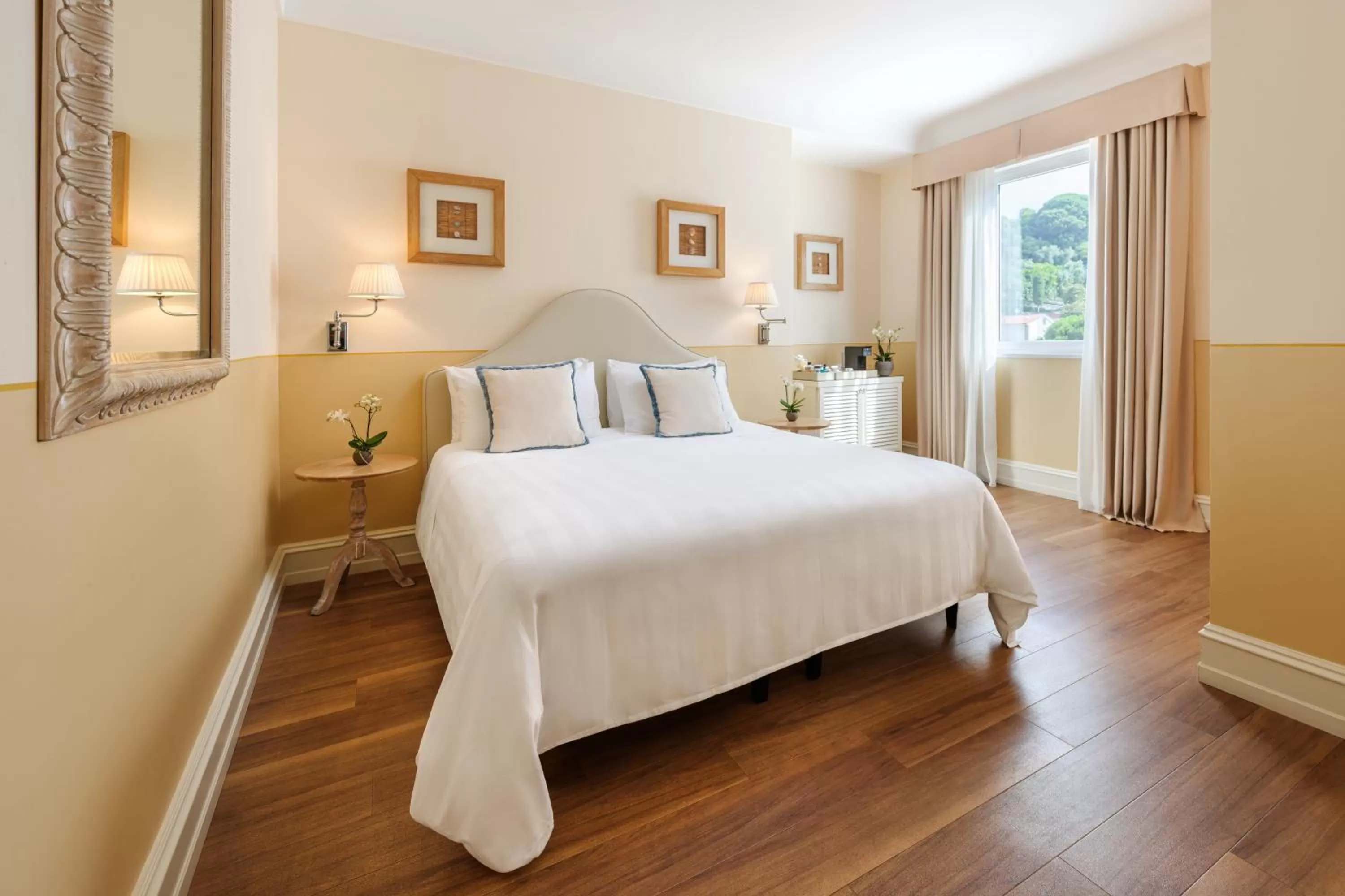 Bed in Grand Hotel Bristol Spa Resort, by R Collection Hotels