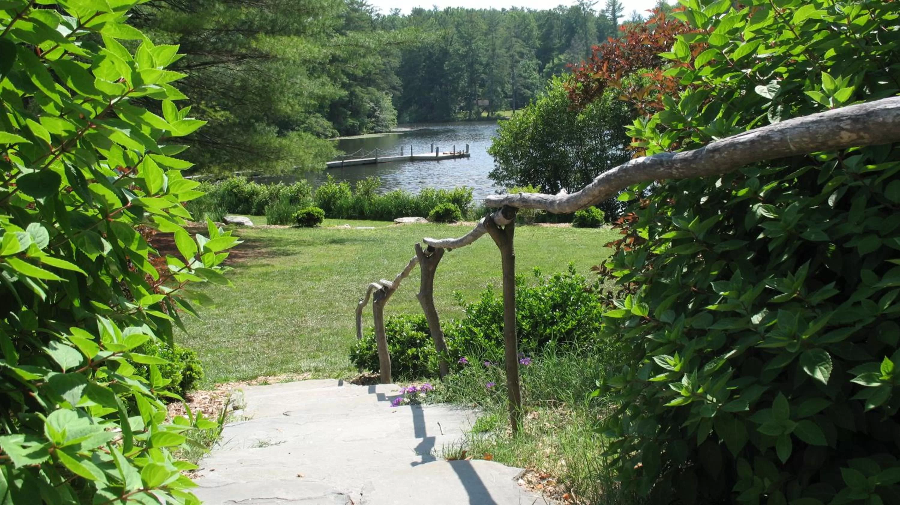 Decorative detail in Highland Lake Inn & Resort - Flat Rock