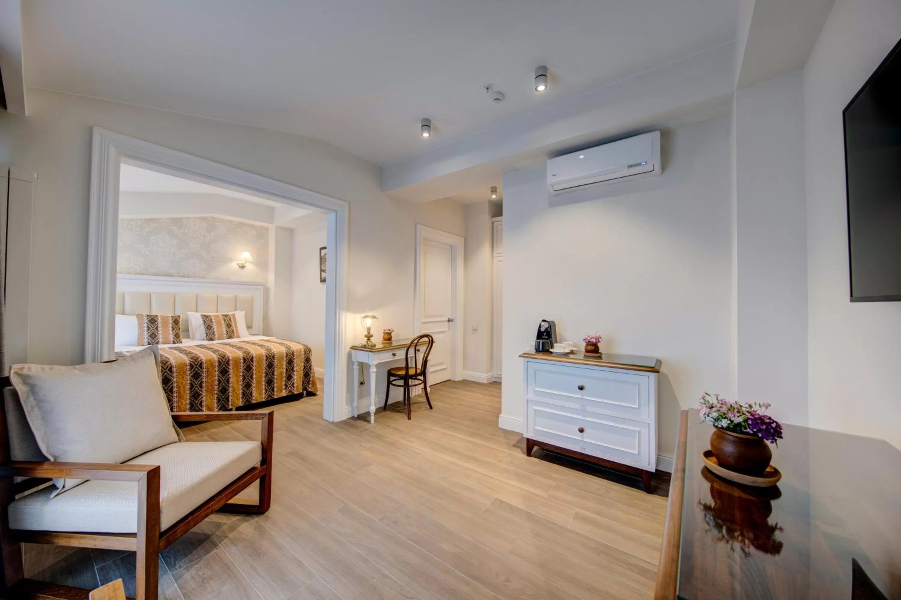 Living room in Hotel Passport Tbilisi