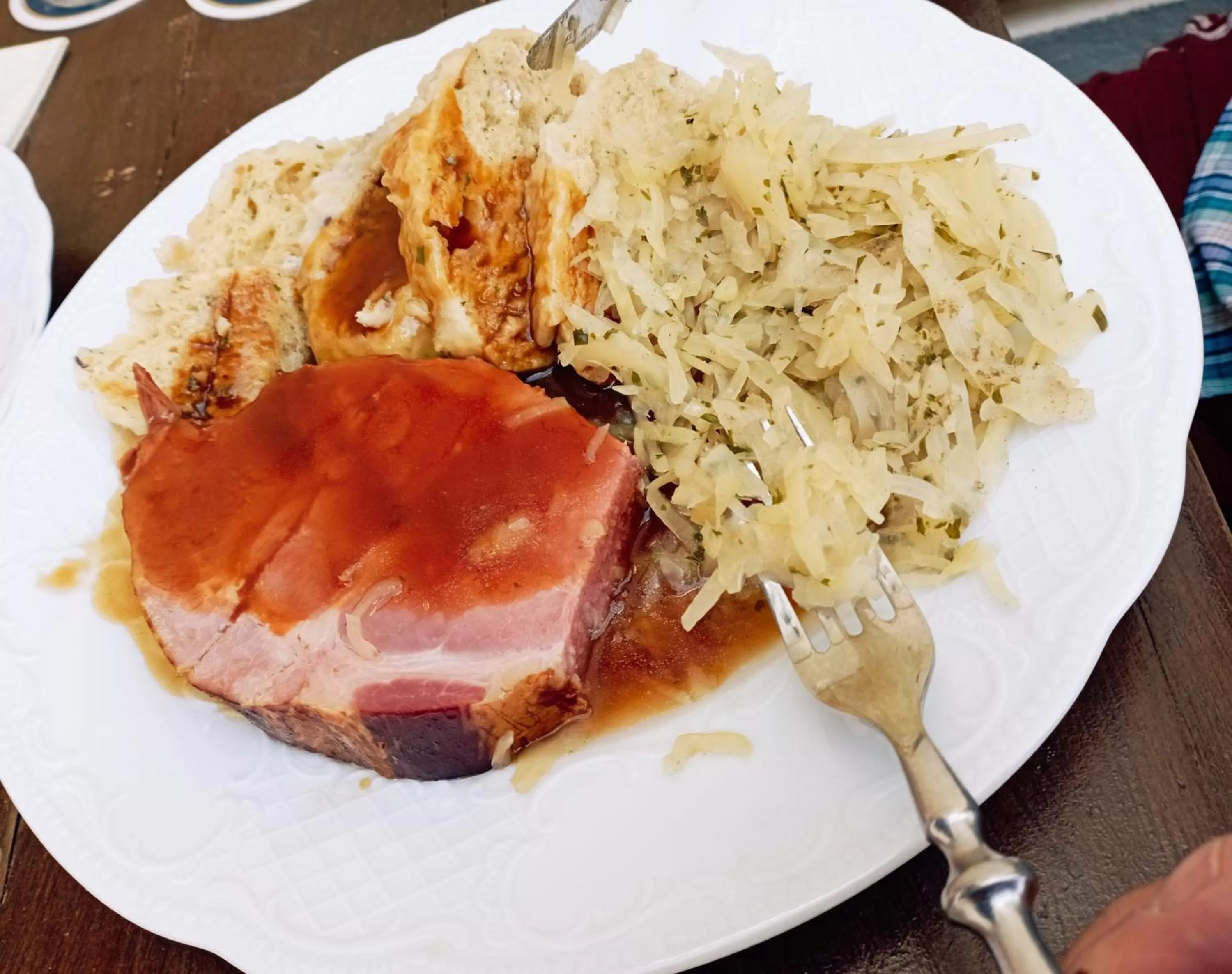 Restaurant/places to eat, Food in Hotel-Restaurant-Krone