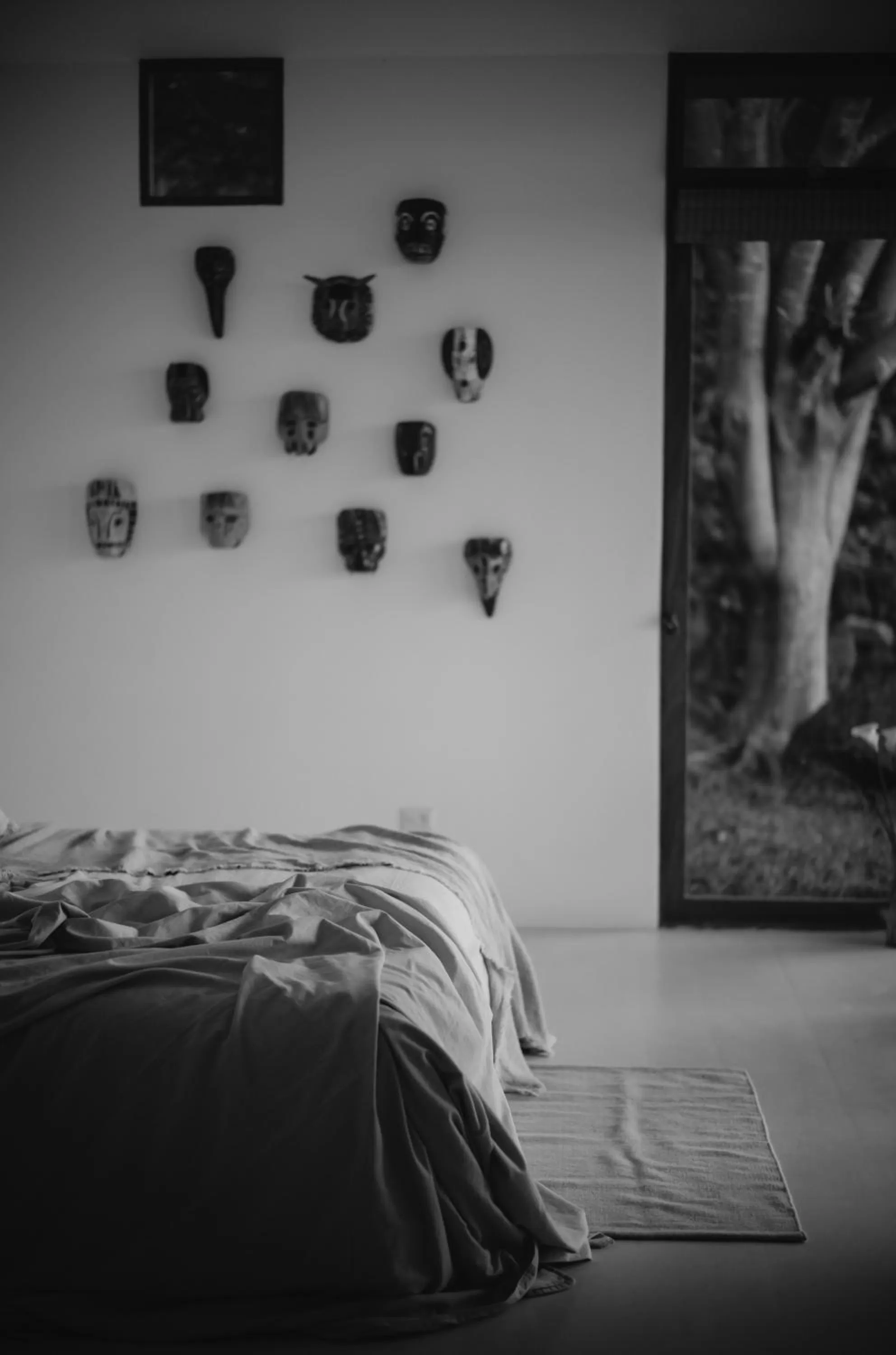 Bed in Anzan Atitlan