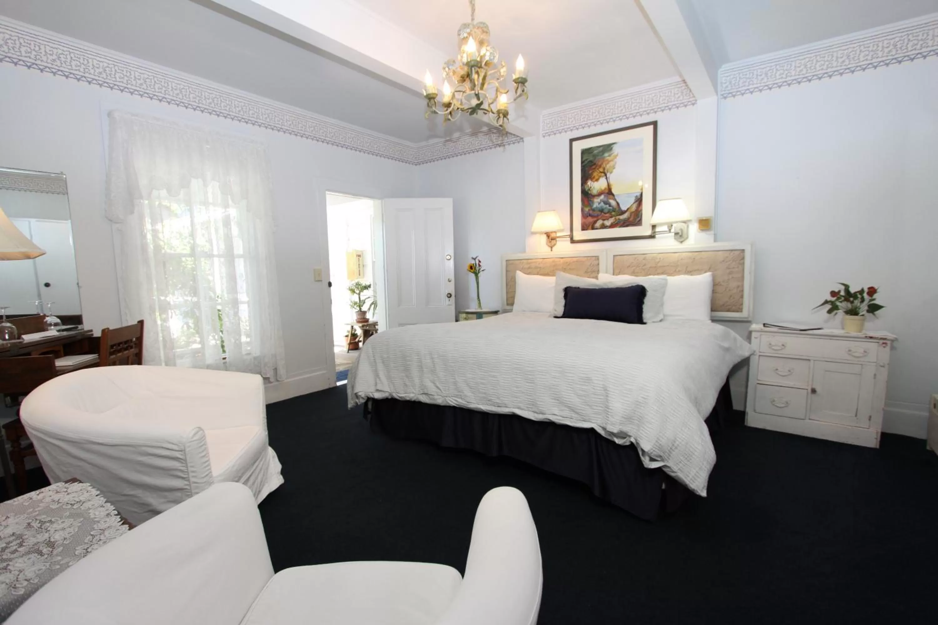 Bed in Seagull Inn Bed & Breakfast