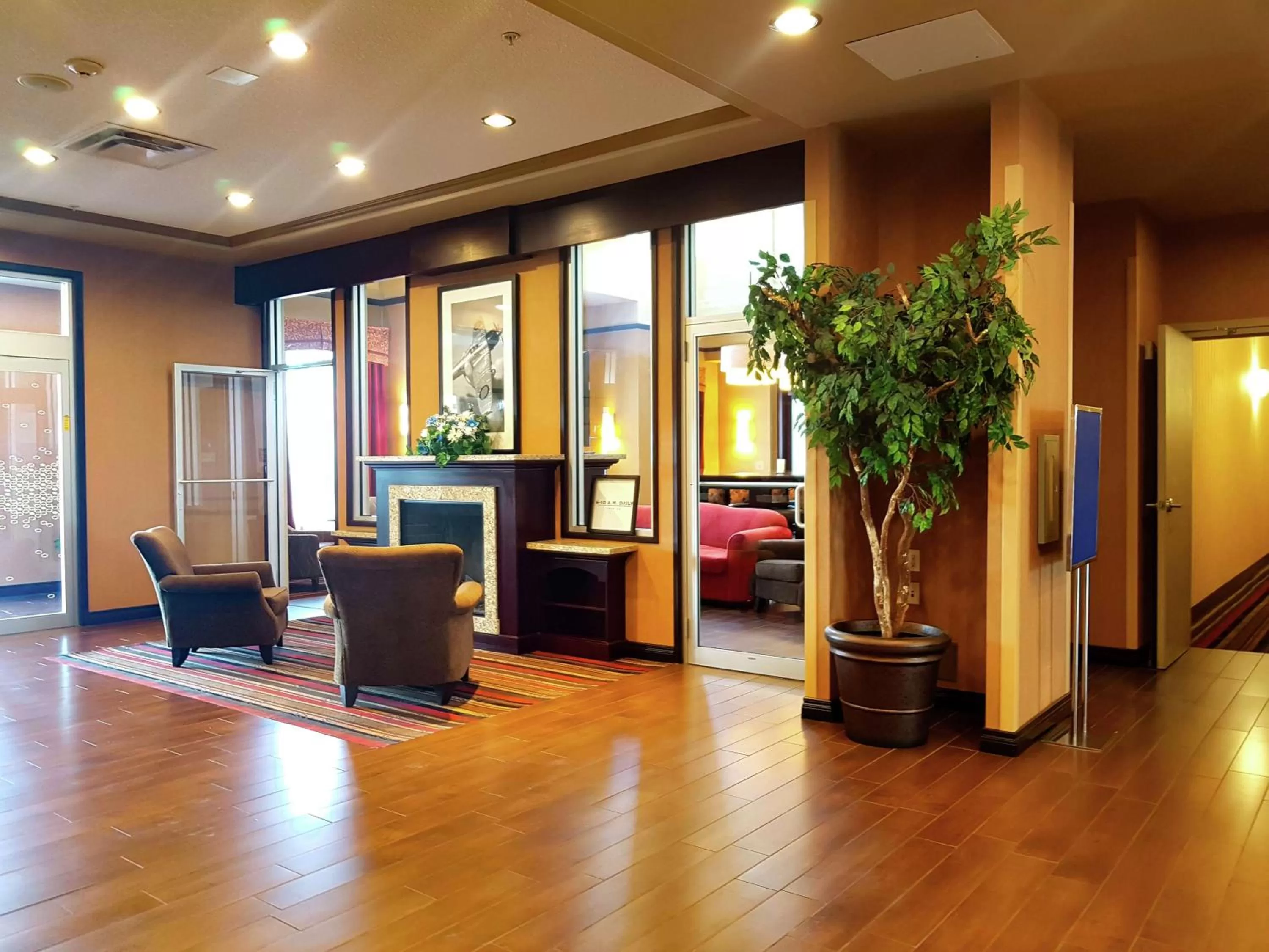 Lobby or reception in Hampton Inn & Suites by Hilton Edmonton International Airport