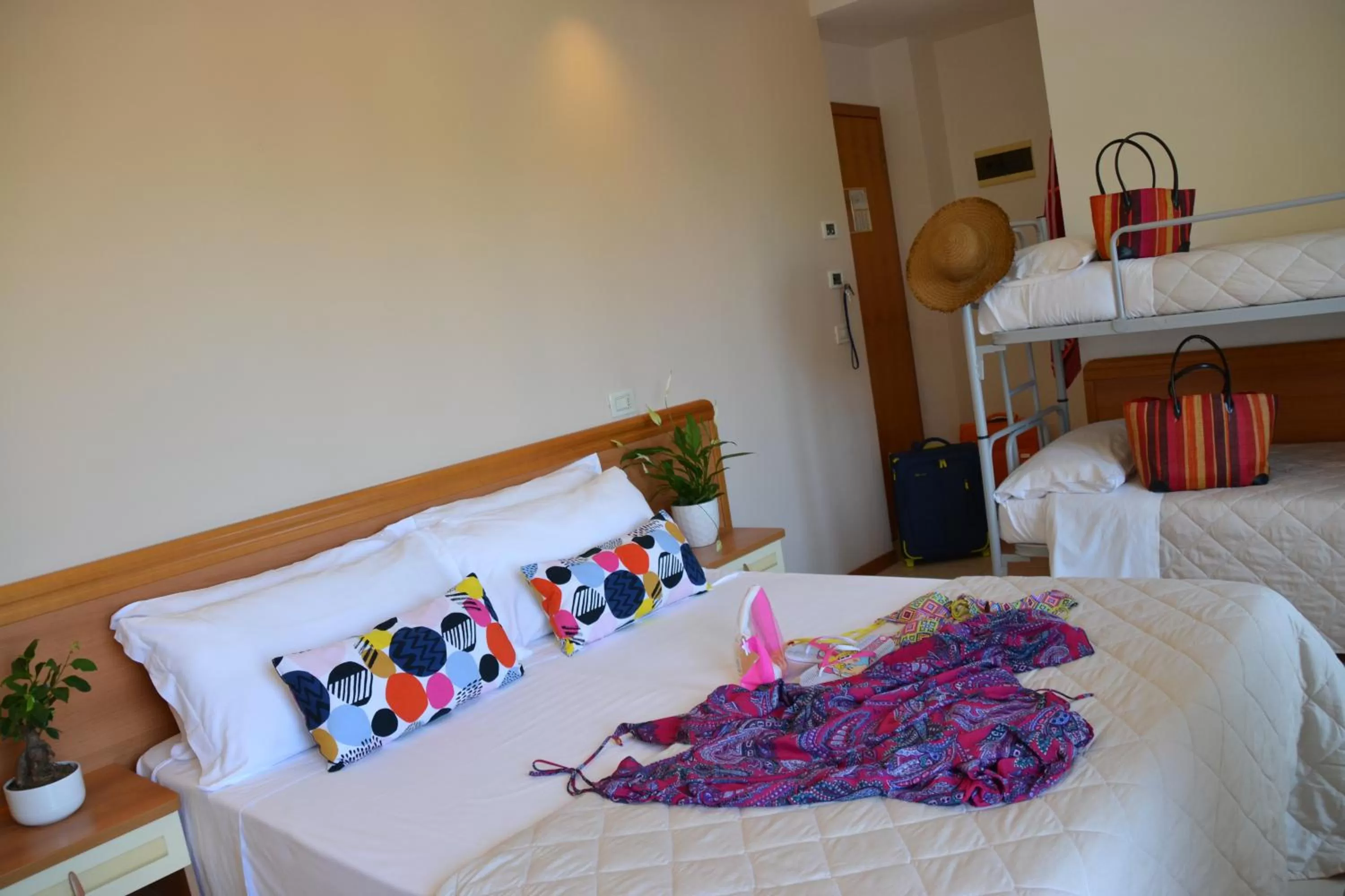 Bed in Hotel Apogeo - Breakfast Experience