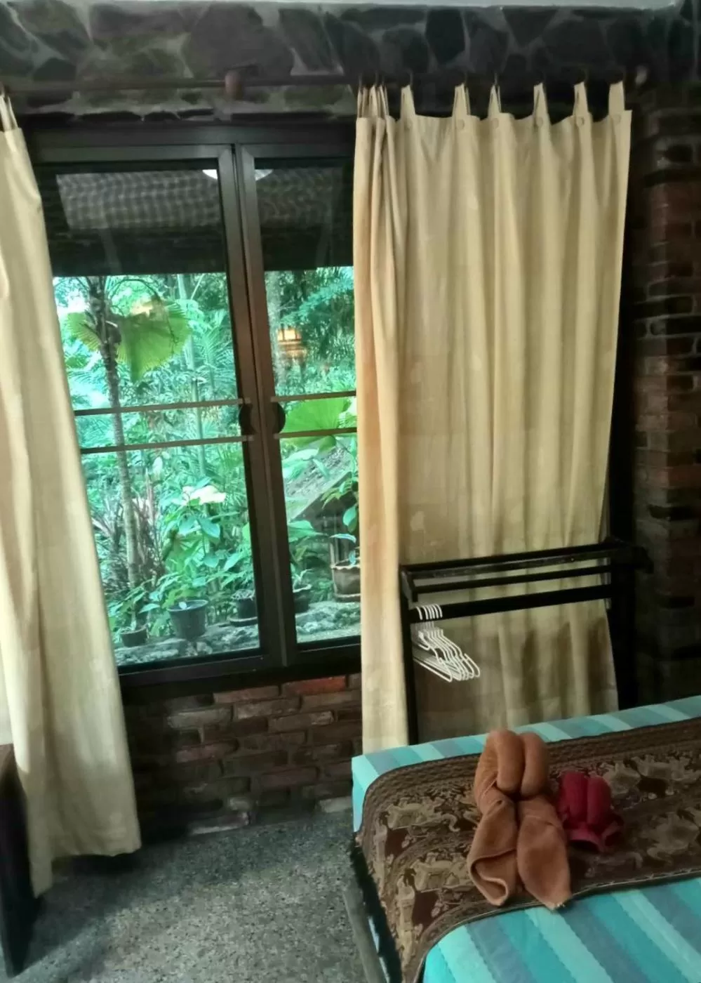 Garden view, Bed in Khao Sok Las Orquideas Resort