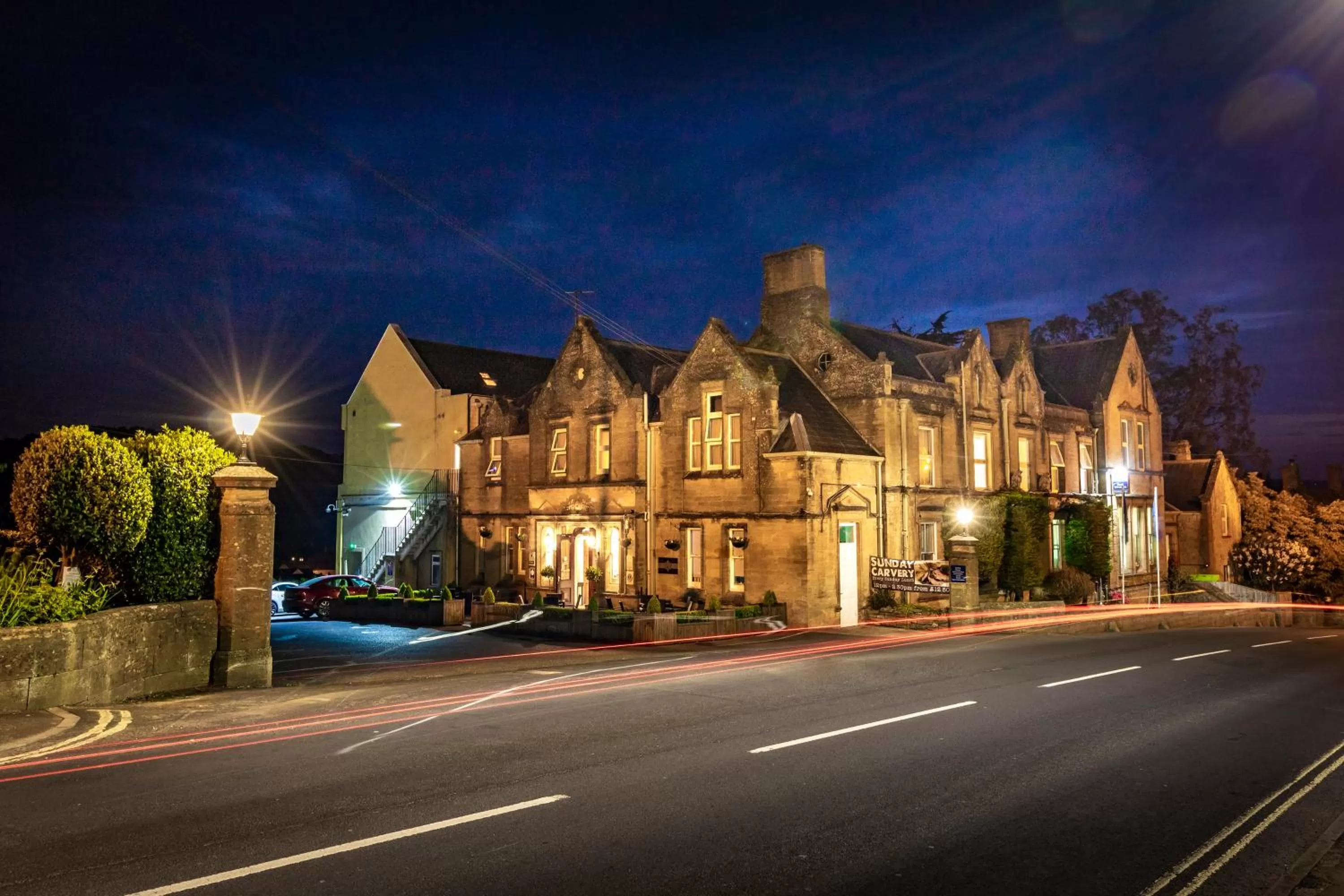 Facade/entrance in The Shrubbery Hotel, Ilminster