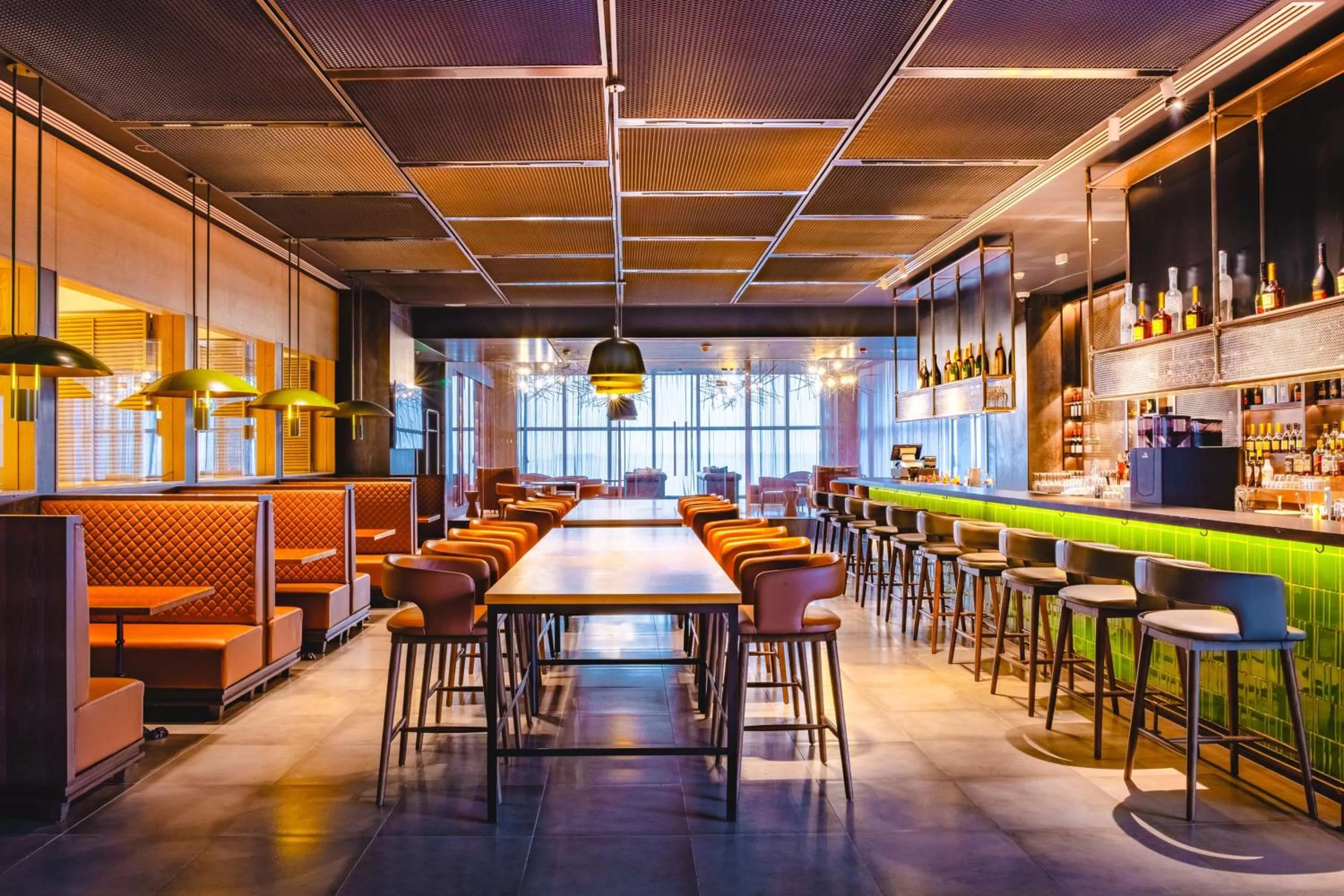 Lounge or bar in Hilton Kinshasa