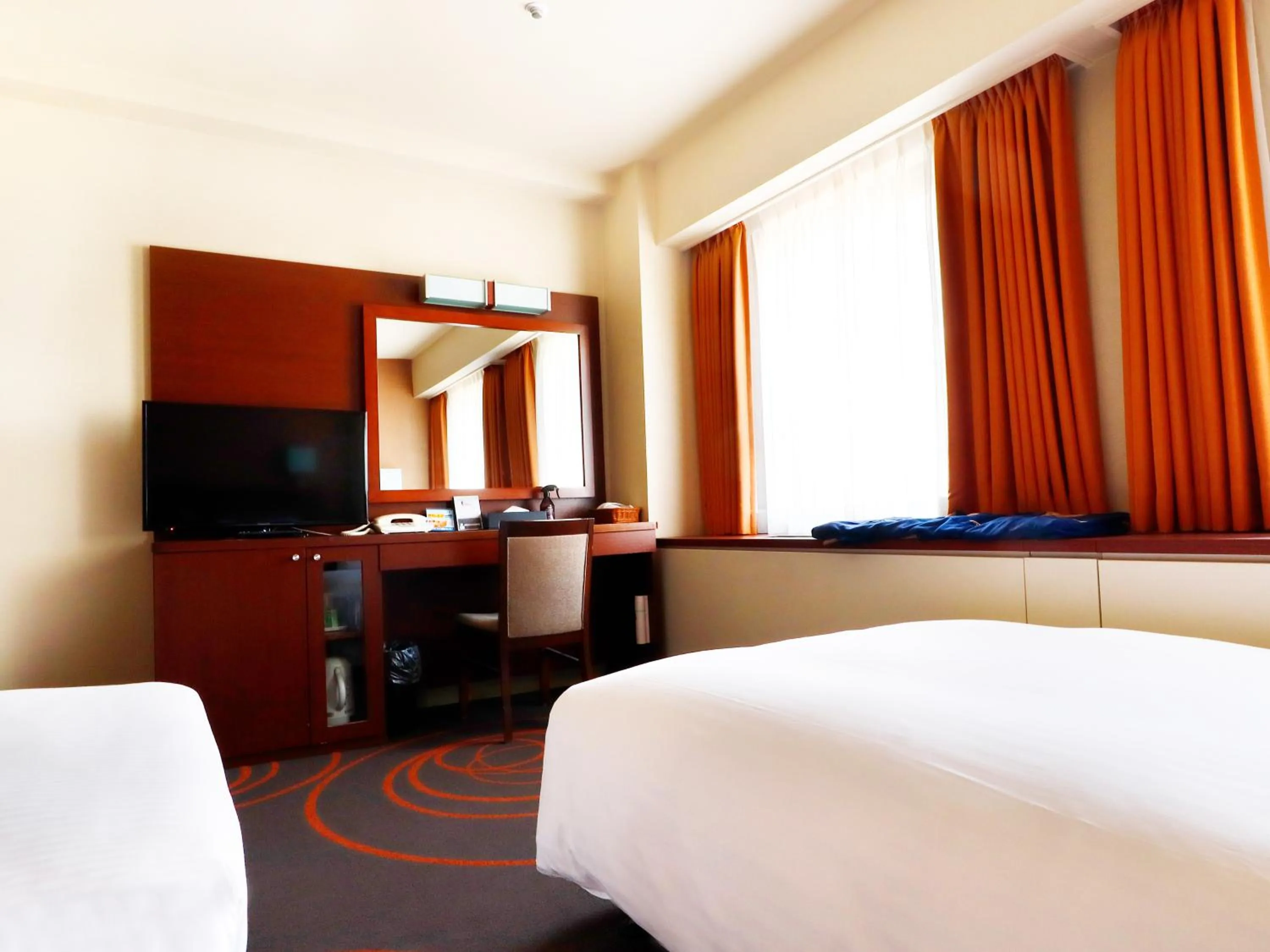 hair dresser, Bed in Hotel Abest Sapporo