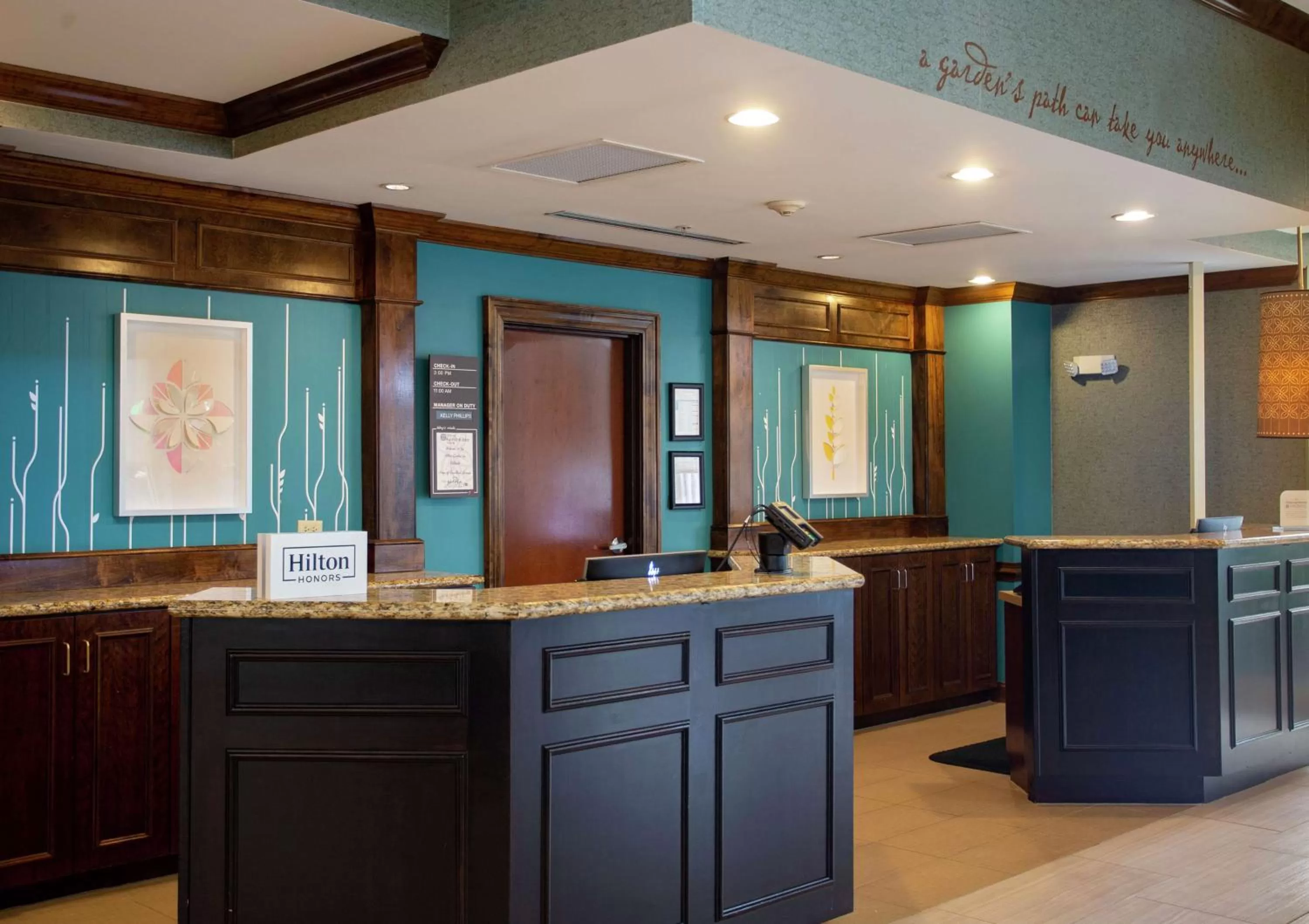 Lobby or reception in Hilton Garden Inn Valdosta