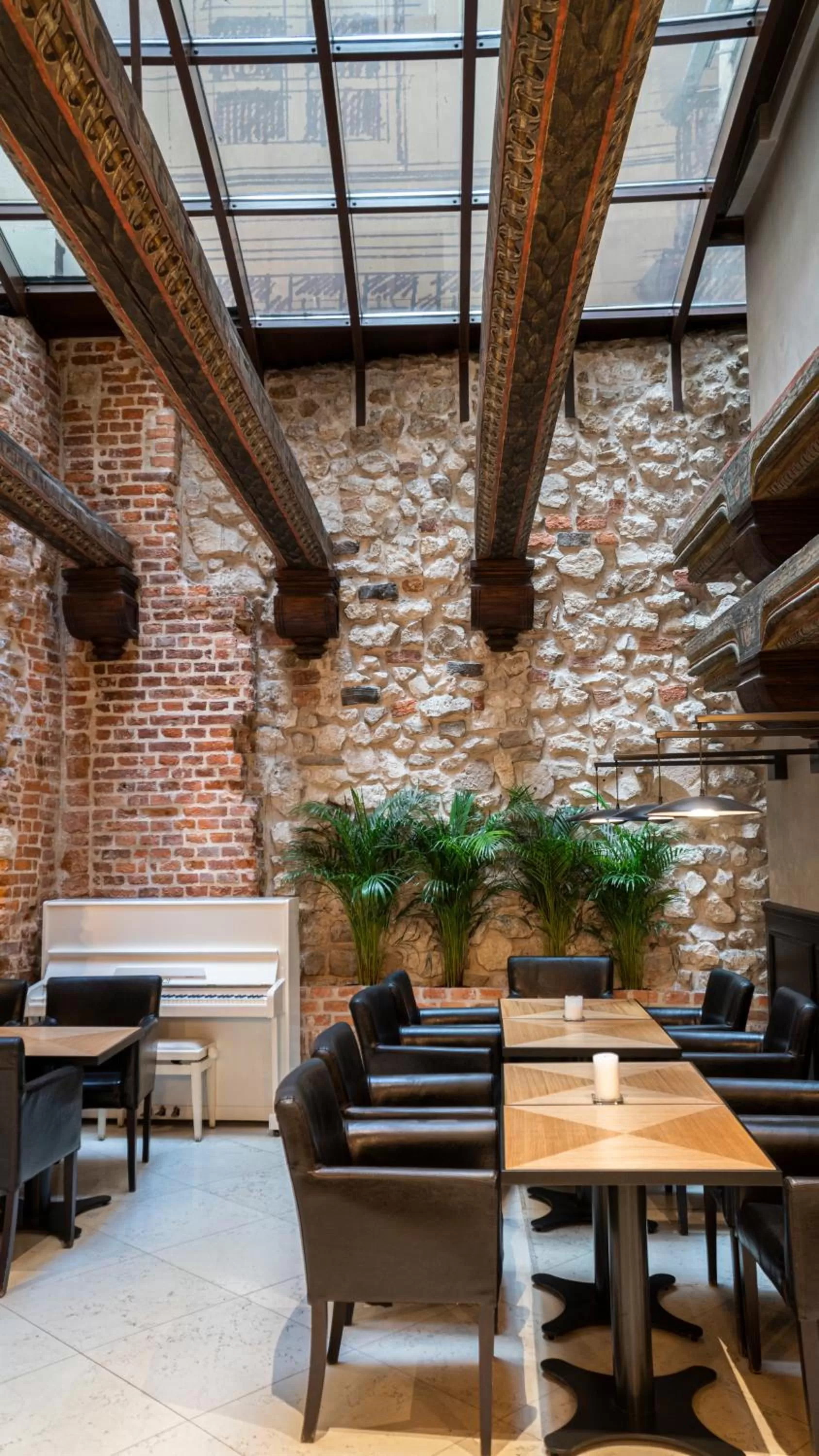 Patio in The Bonerowski Palace Boutique Hotel