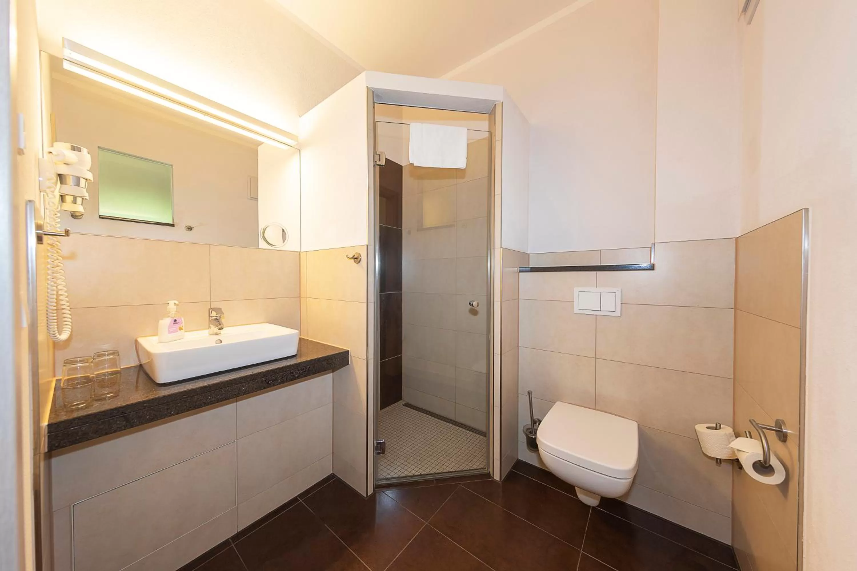 Bathroom in Hotel zur Ostsee