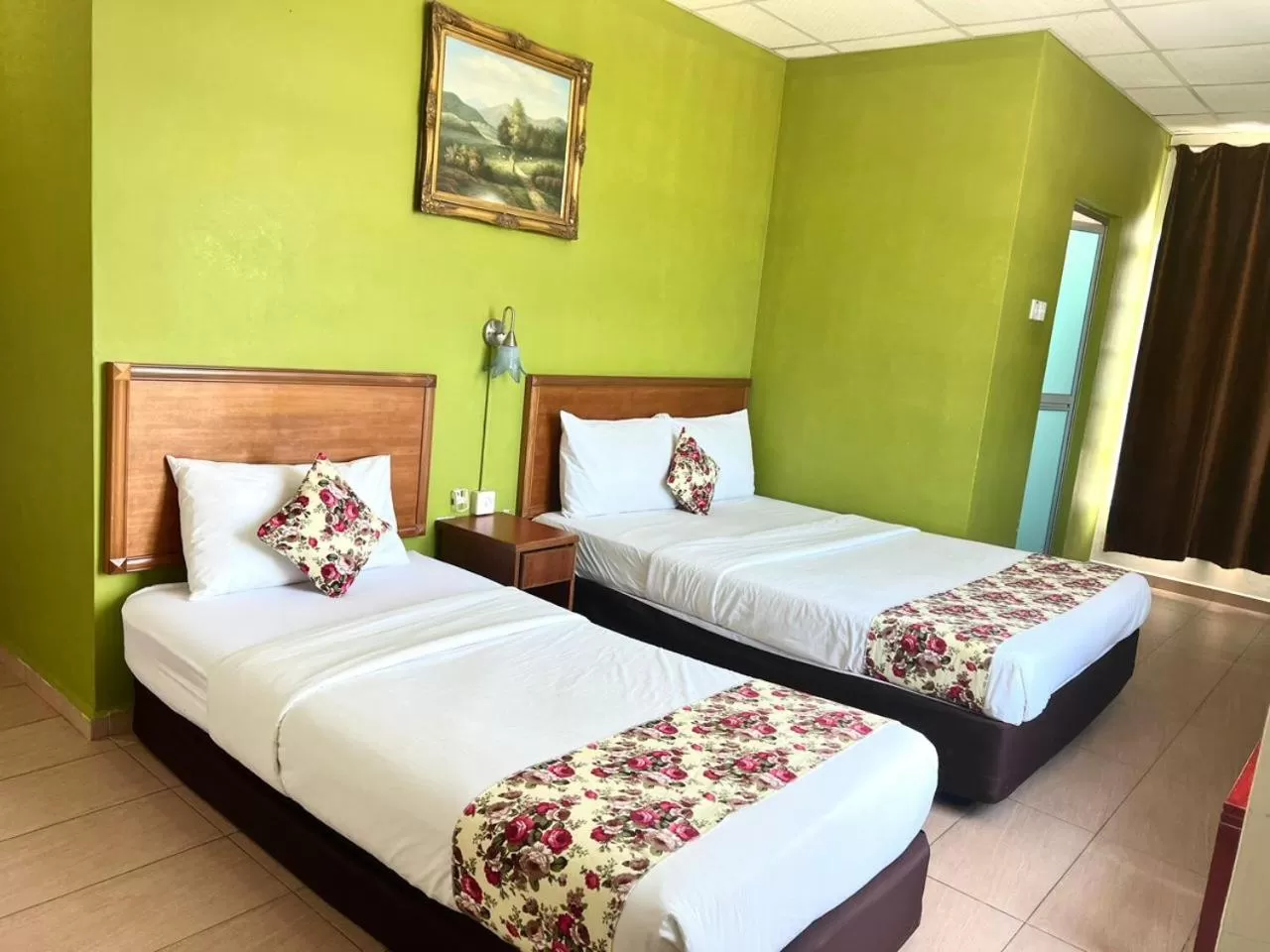 Bed in HOTEL D VIEW MERSING