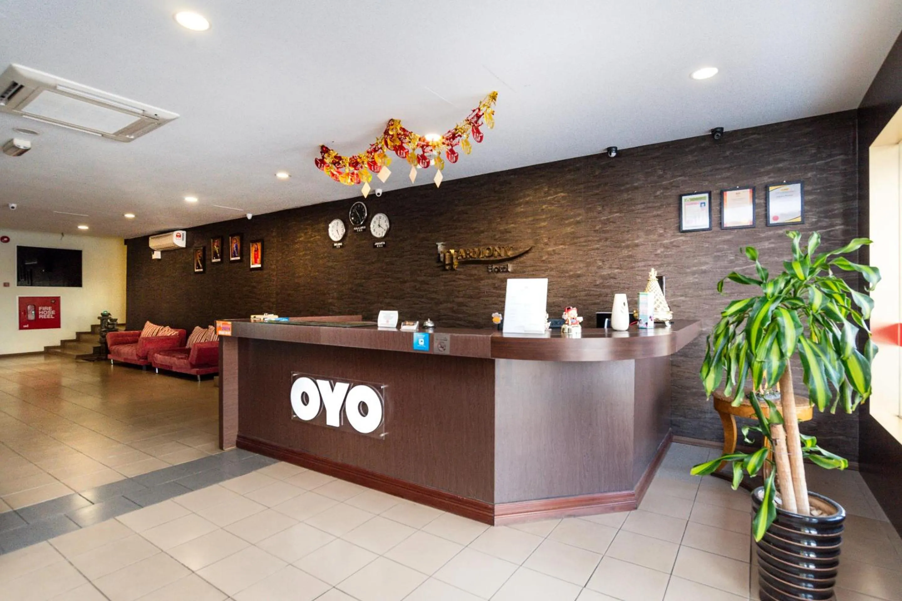 Lobby or reception in I Harmony Hotel