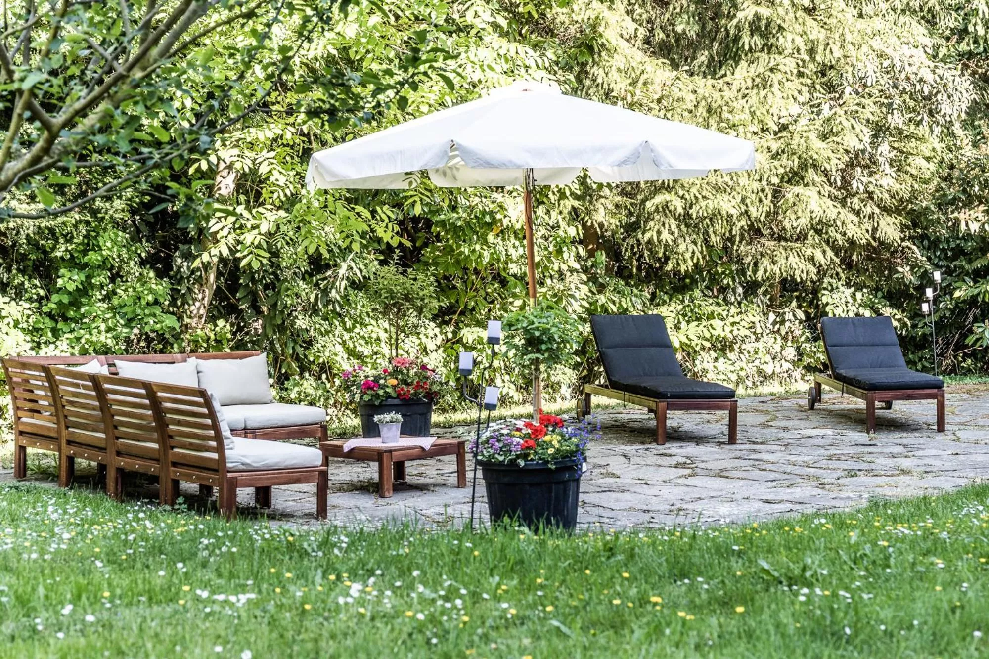 Garden in Seehörnle Bio Hotel & Gasthaus