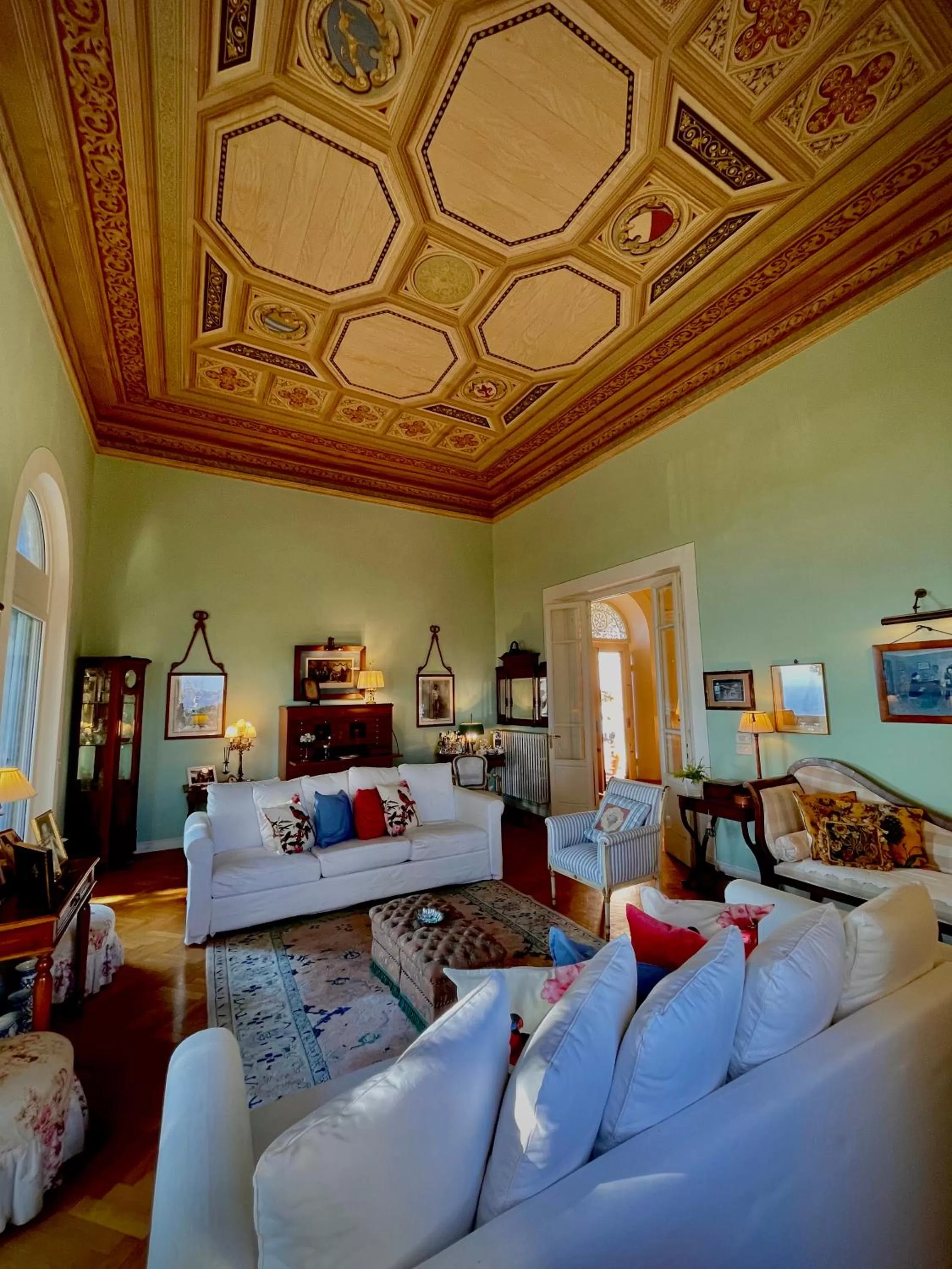 Lounge or bar in Villa la Moresca Relais de Charme B&B MONTECATINI ALTO