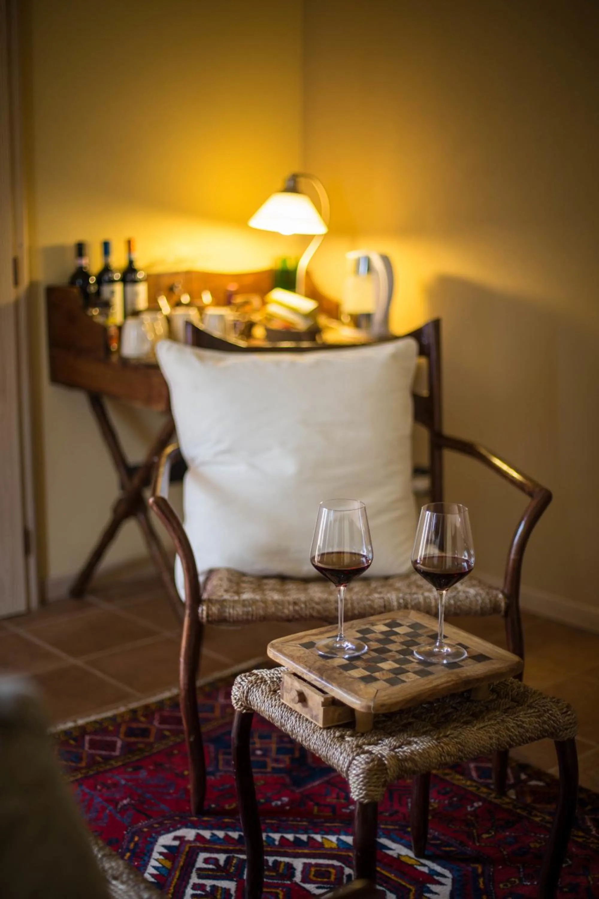 Seating area in L'Orto Di Panza