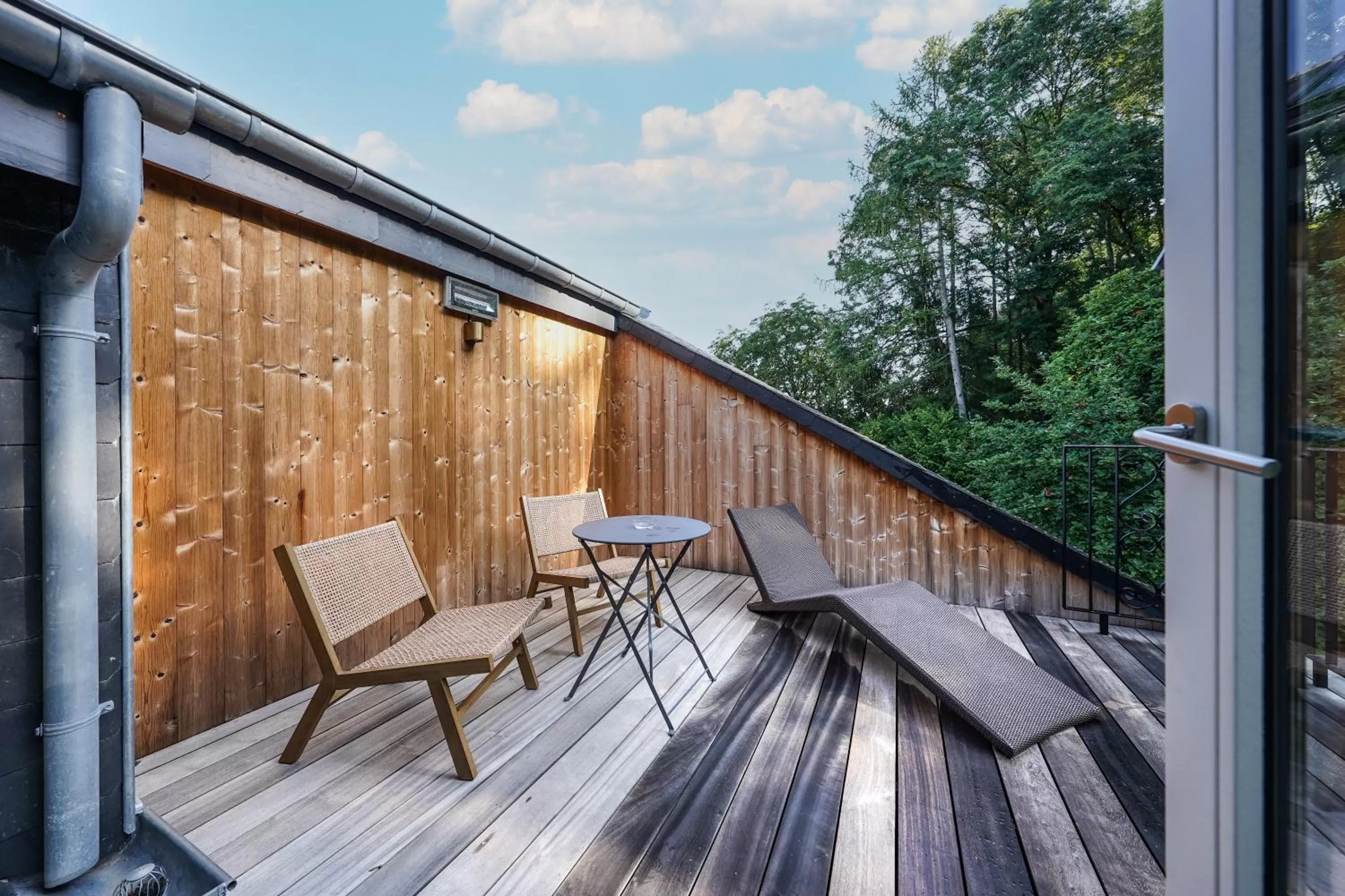 Balcony/Terrace in Les Terrasses des Falizes B&B