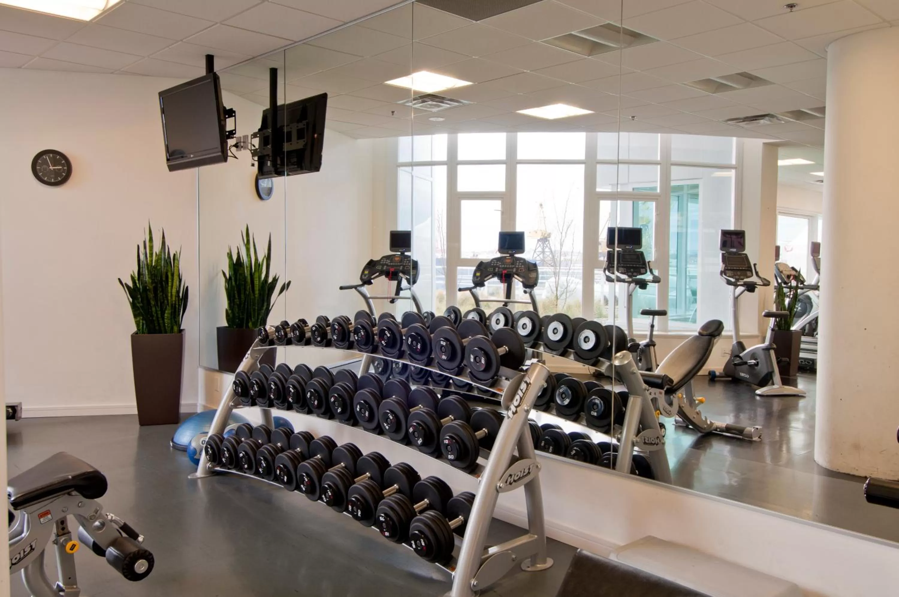 Fitness centre/facilities in Pinnacle Hotel at the Pier