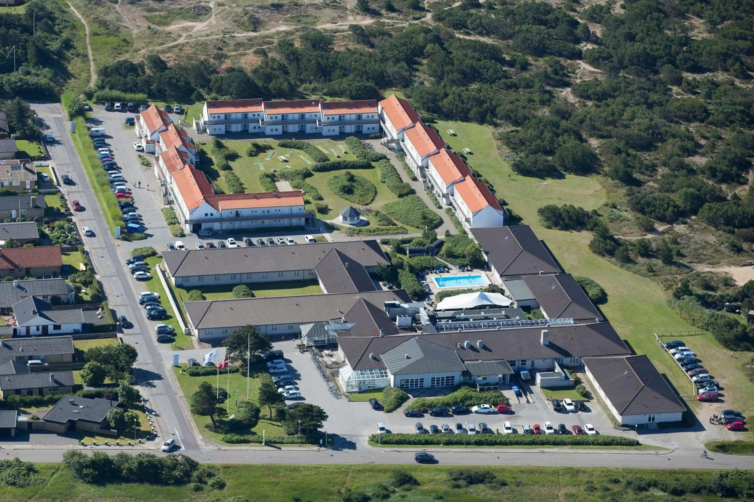 Bird's eye view in Color Hotel Skagen