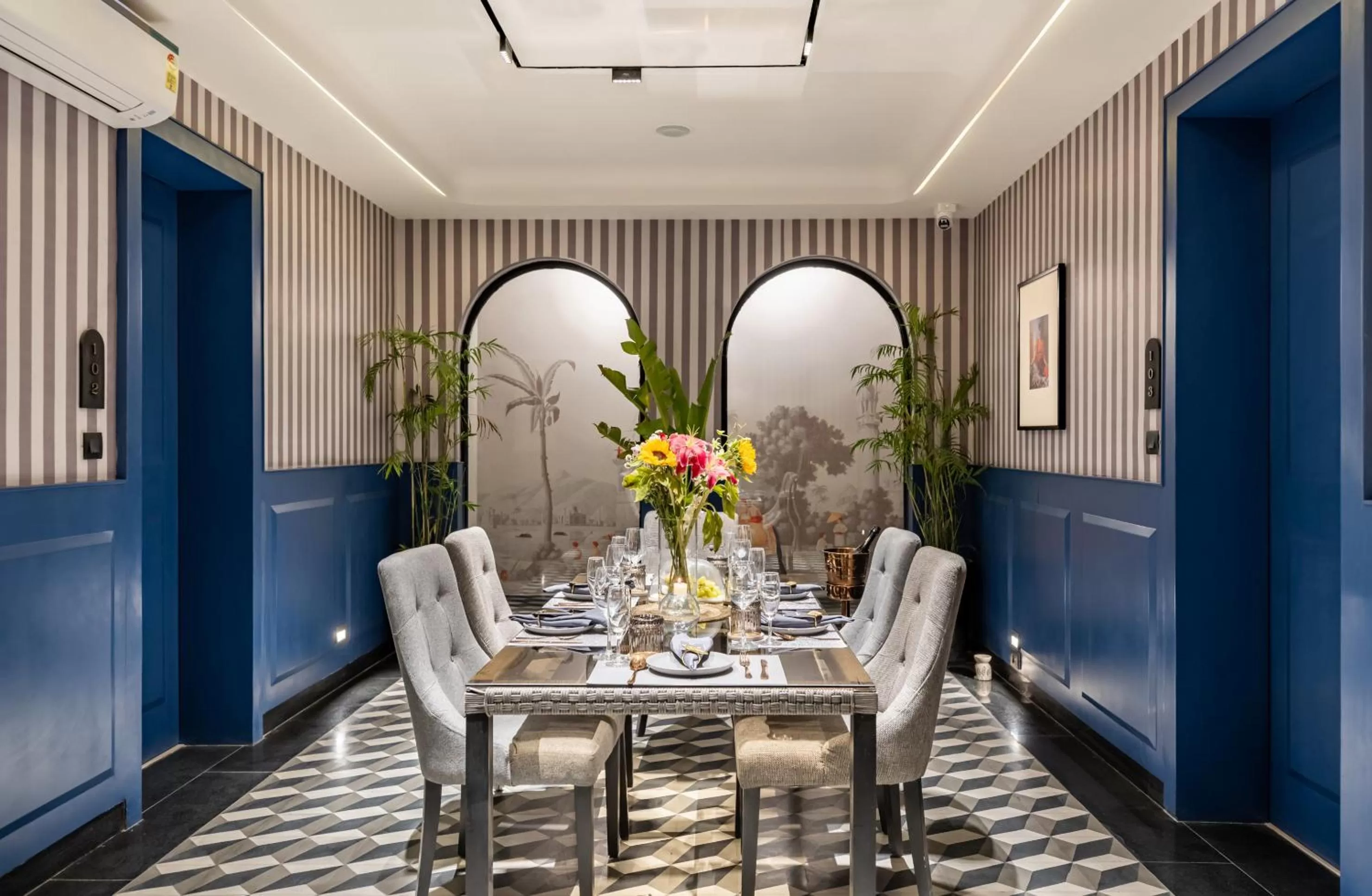 Dining area in Downtown Prime A Premium Boutique Hotel Udaipur - My Downtown Hotels