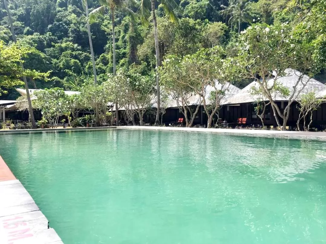 Swimming pool in Thanya Beach Resort - SHA Plus